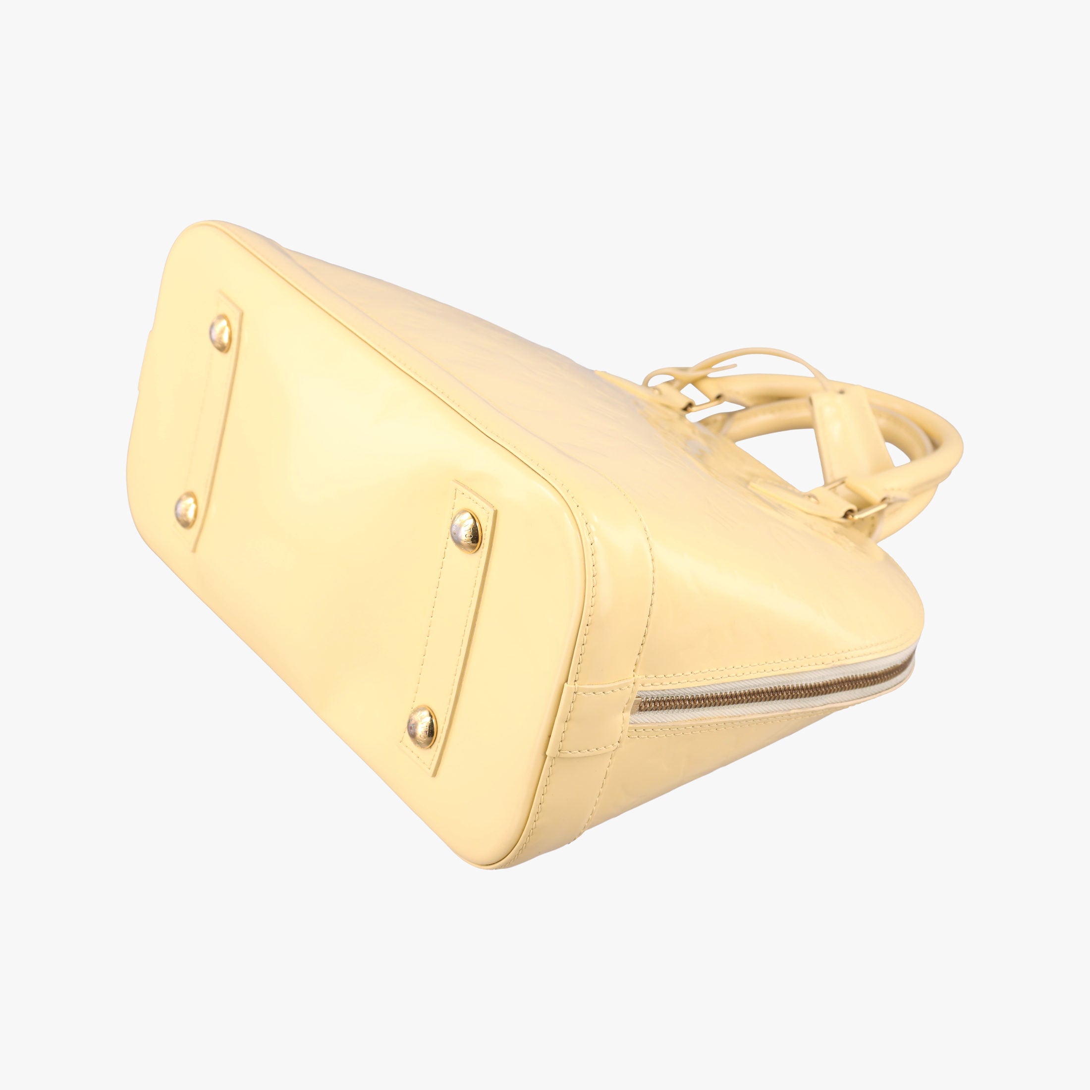 Secondhand Louis Vuitton ALMA PM CITRINE Vernis M90101 handbag | stylenewstar