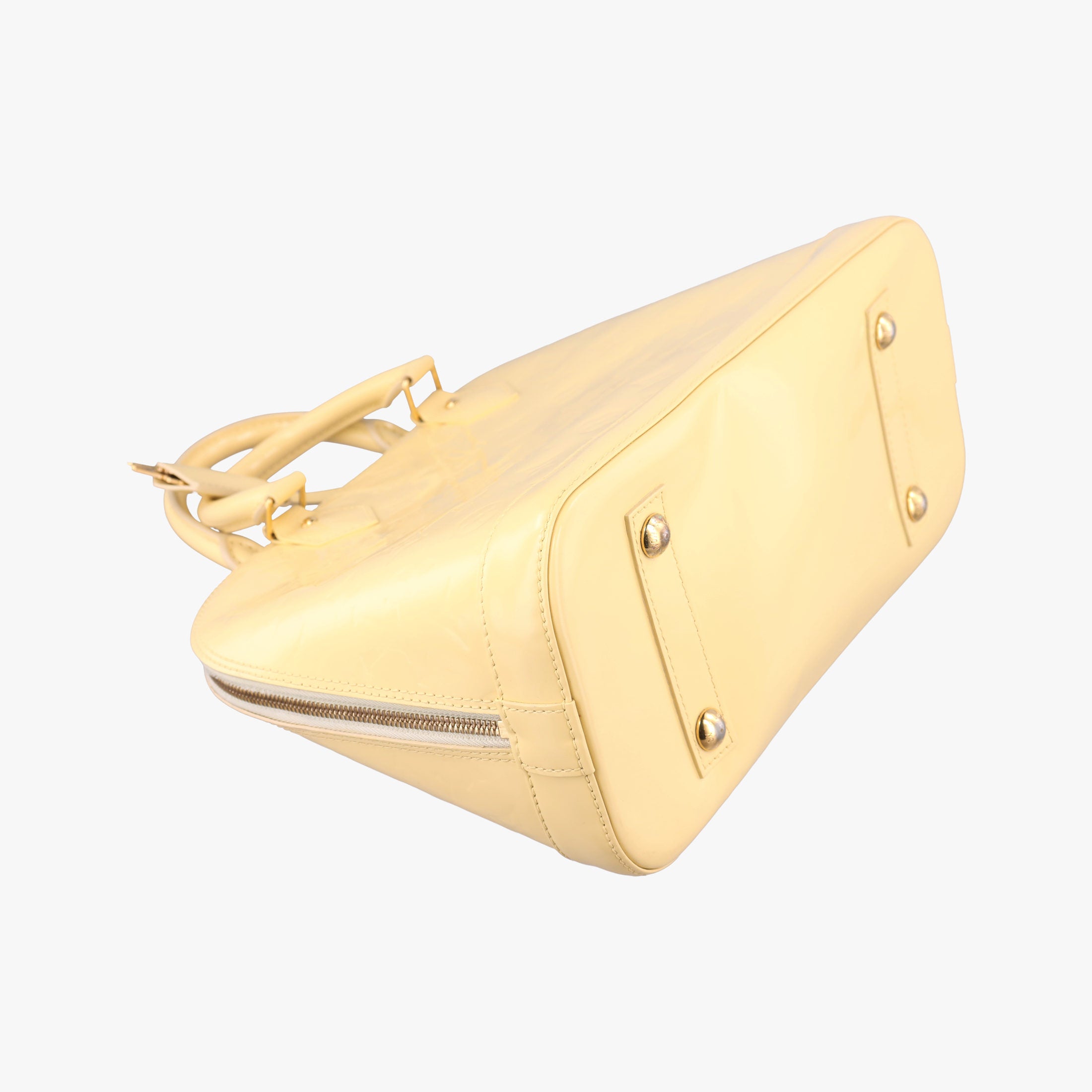 Secondhand Louis Vuitton ALMA PM CITRINE Vernis M90101 handbag | stylenewstar