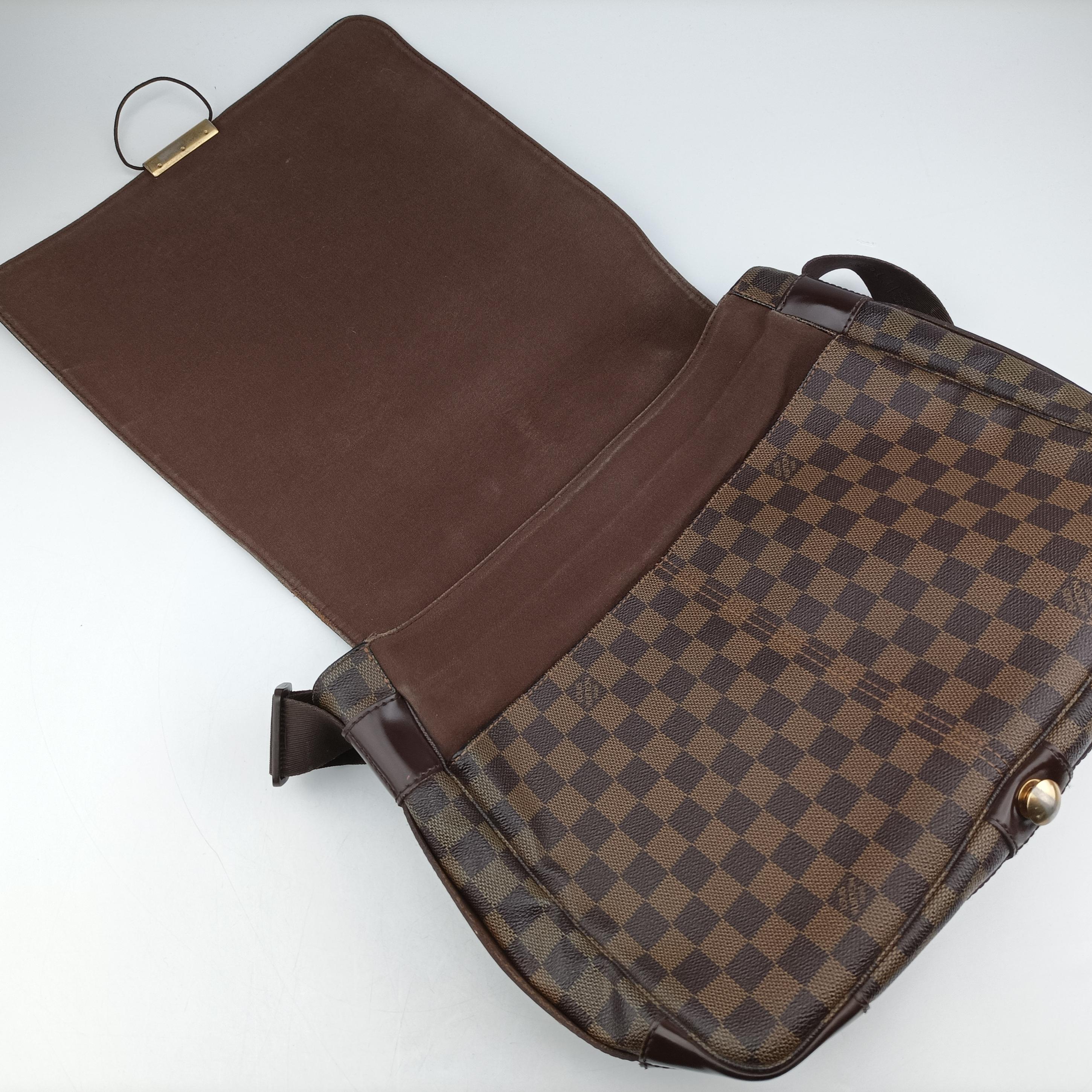 Secondhand Louis Vuitton Bastille Messenger EBENE Damier Canvas N45258 shoulderbag | stylenewstar