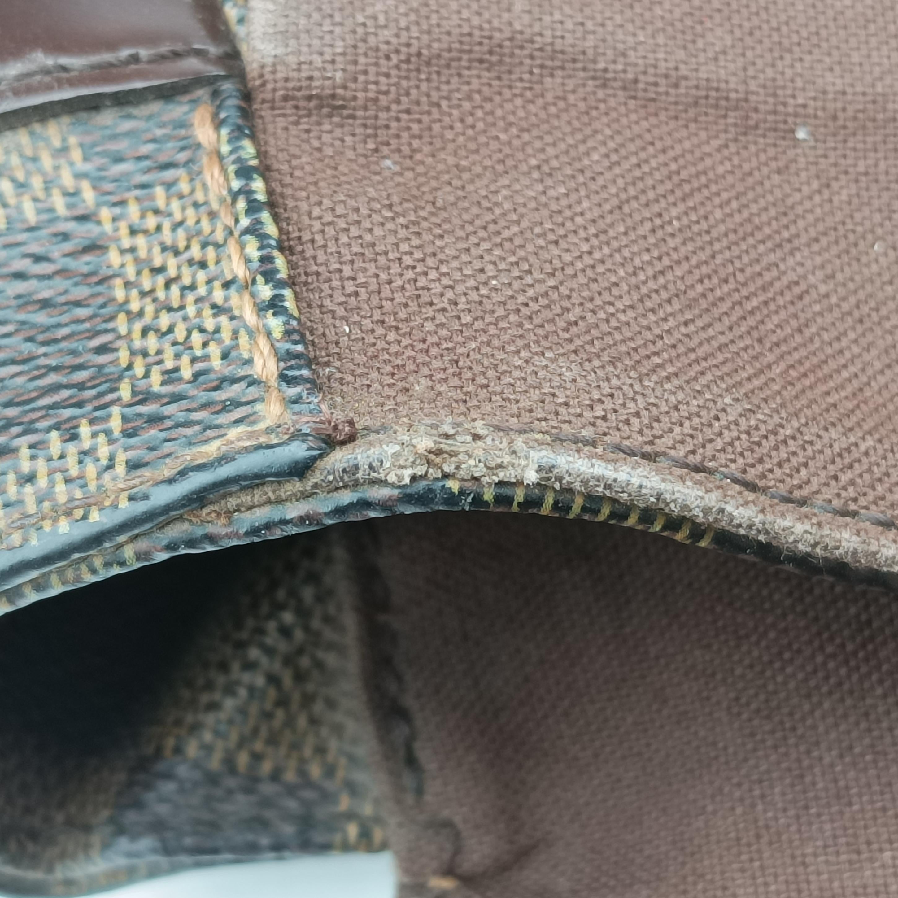 Secondhand Louis Vuitton Bastille Messenger EBENE Damier Canvas N45258 shoulderbag | stylenewstar