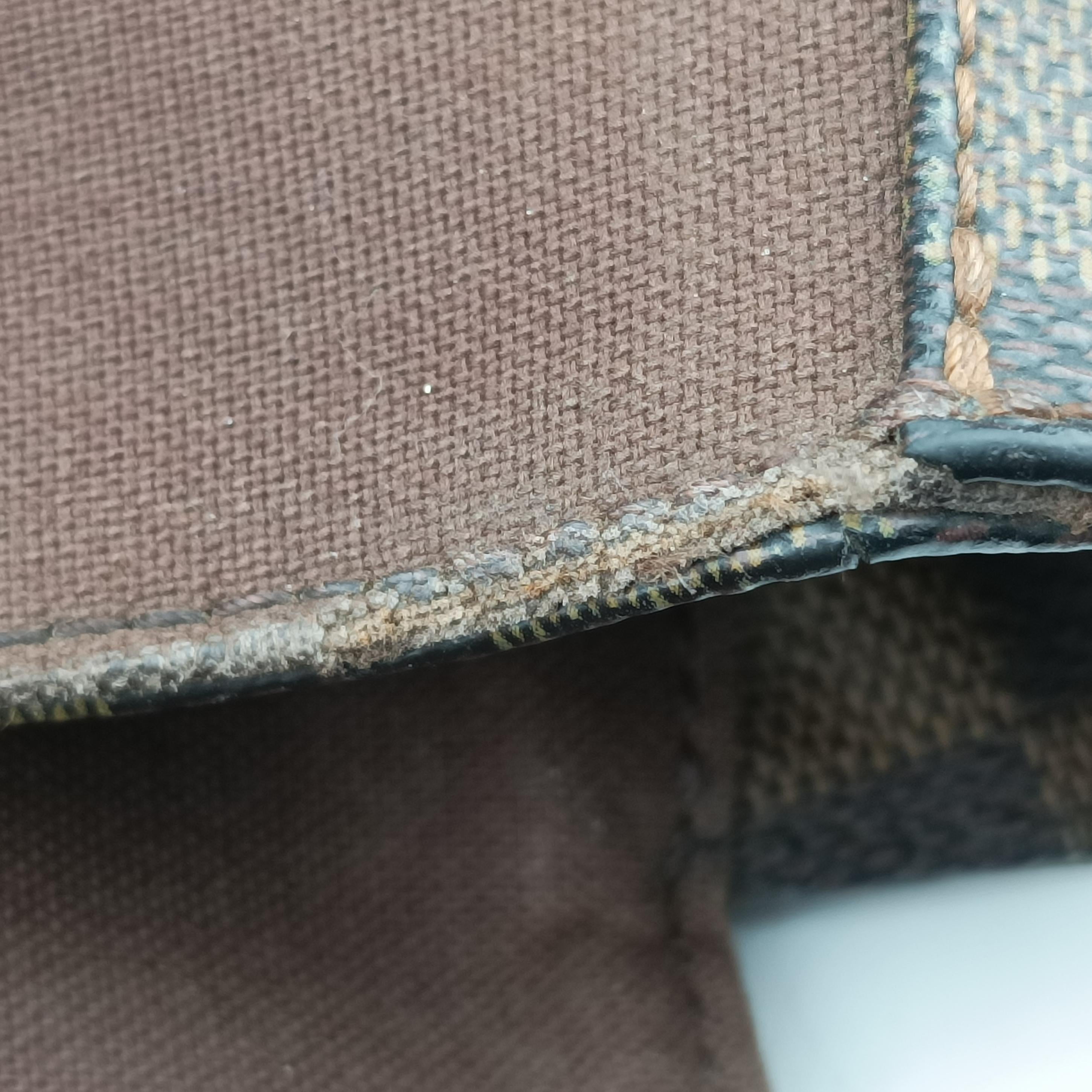 Secondhand Louis Vuitton Bastille Messenger EBENE Damier Canvas N45258 shoulderbag | stylenewstar