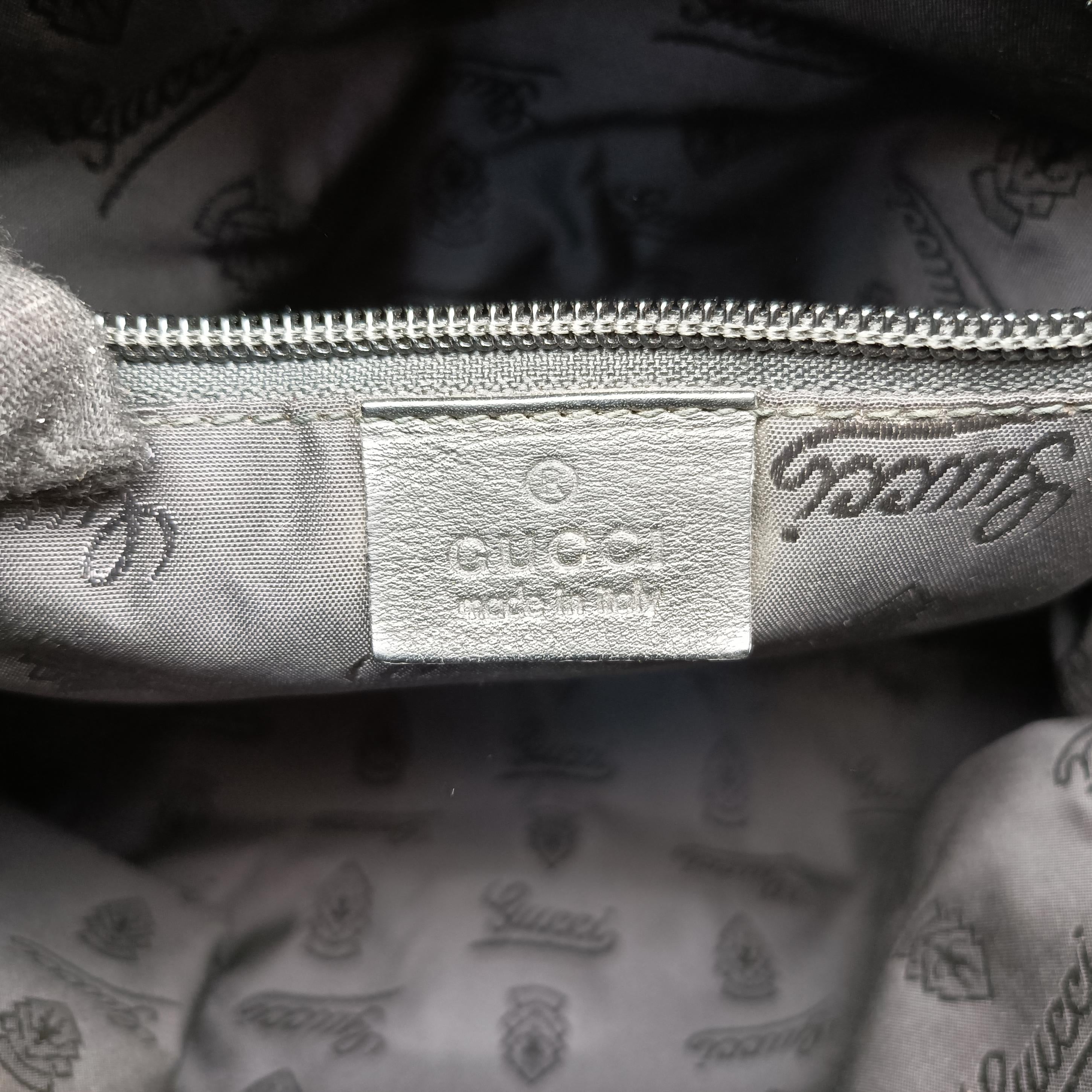 Pre-owned Gucci GG Imprime messenger Black Leather 201446 shoulderbag | stylenewstar