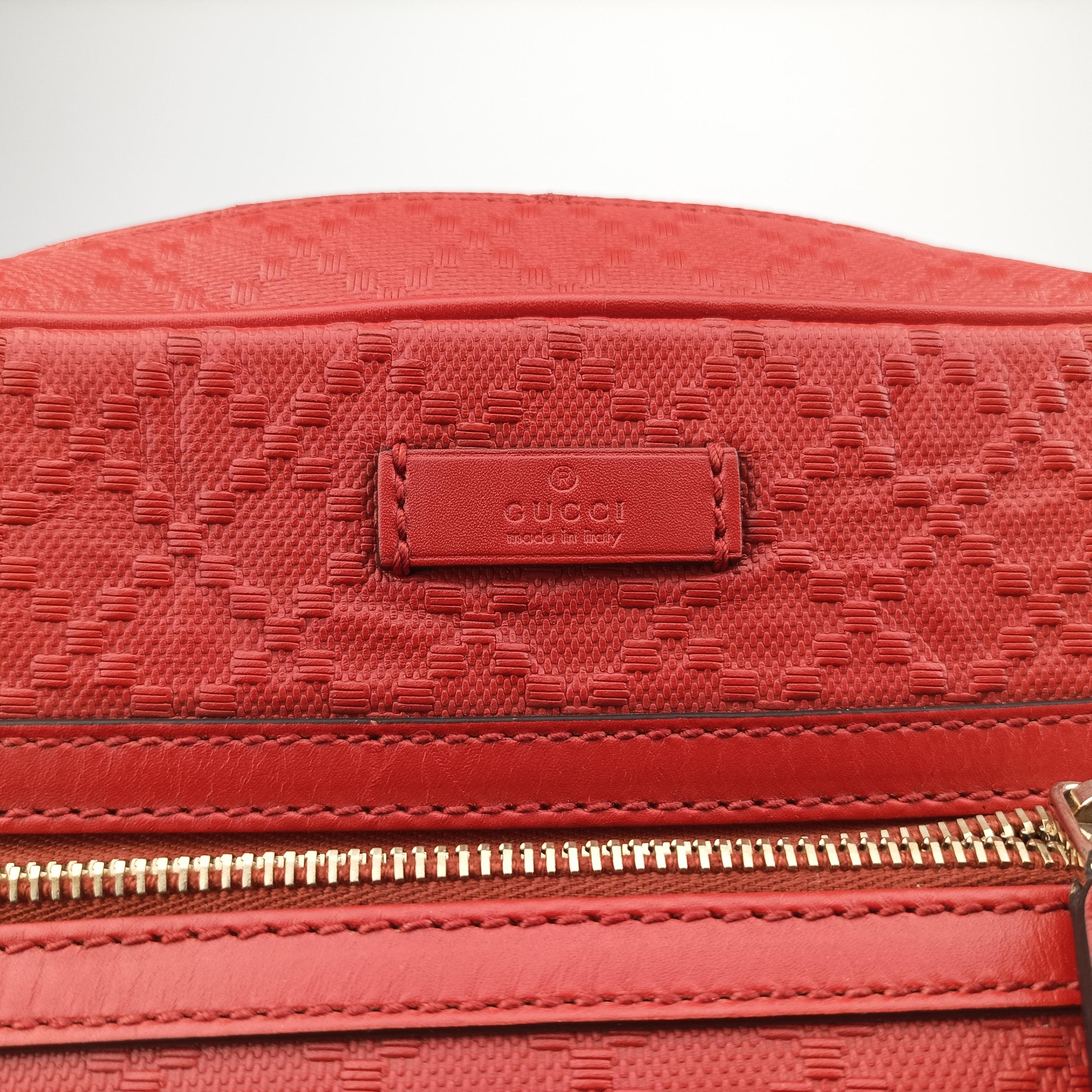 Secondhand Gucci Diamante Orange Leather 201448 shoulderbag | stylenewstar