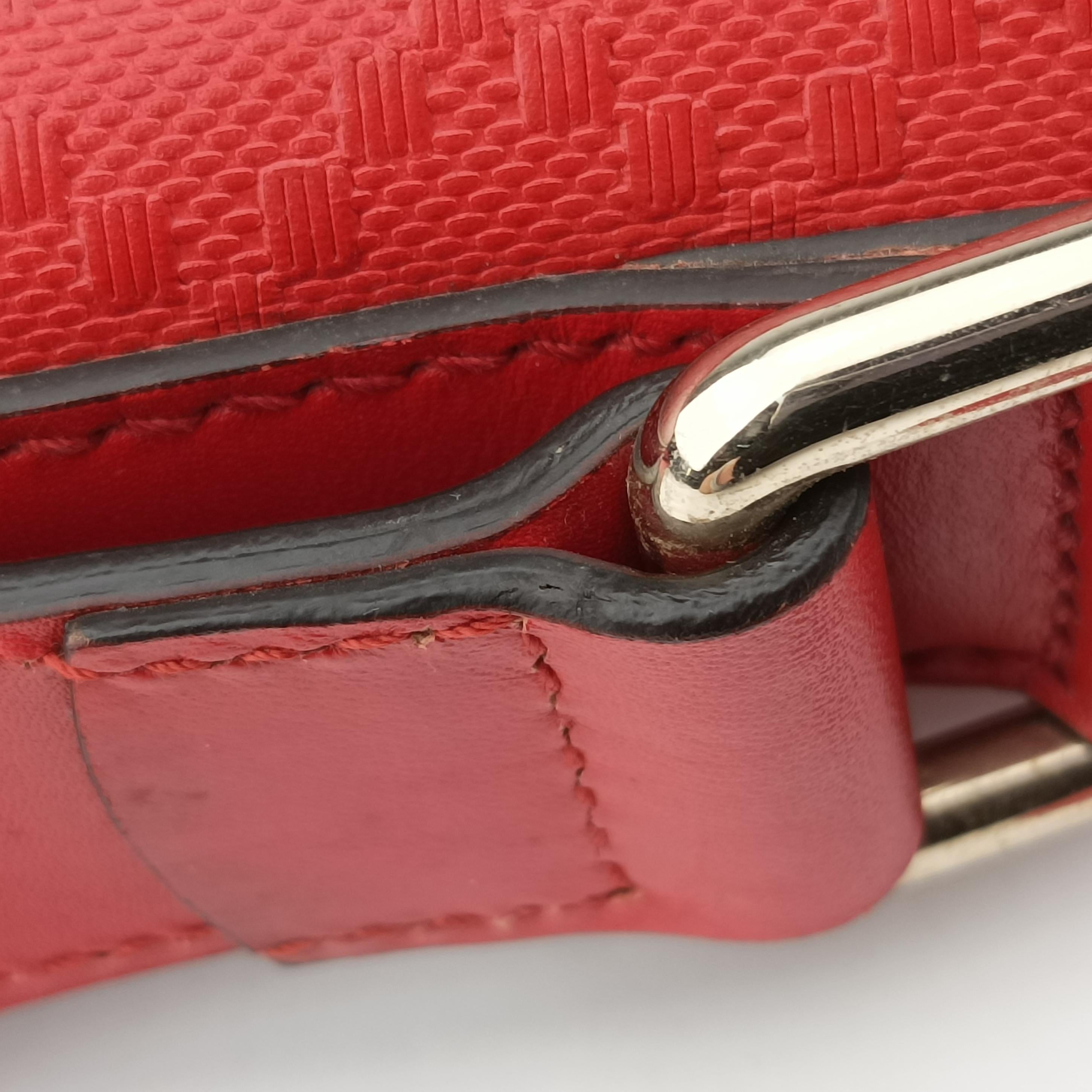 Secondhand Gucci Diamante Orange Leather 201448 shoulderbag | stylenewstar