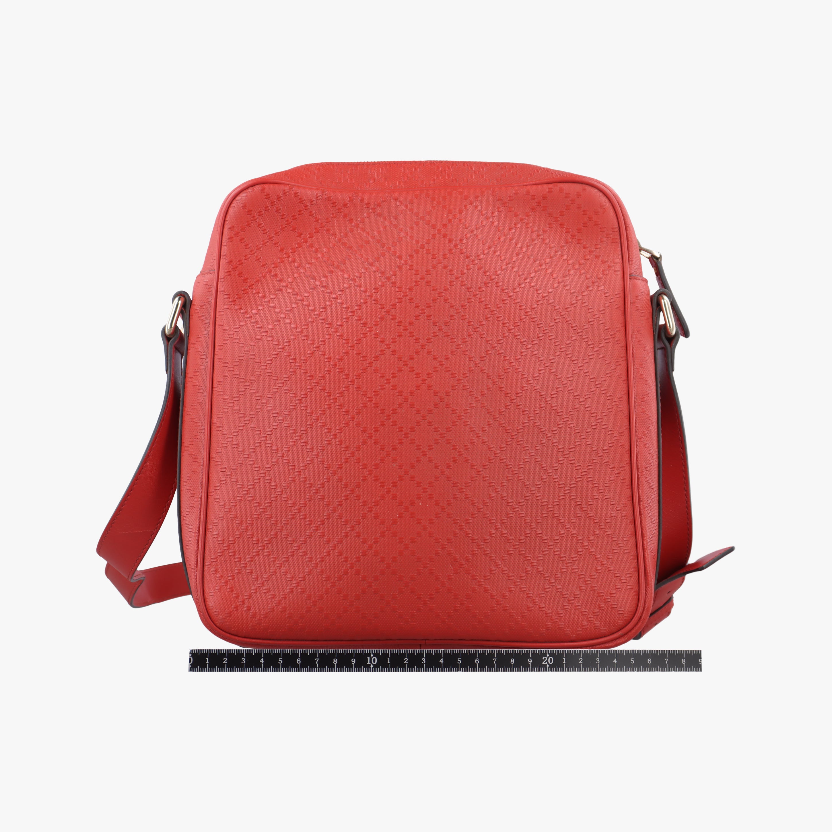 Secondhand Gucci Diamante Orange Leather 201448 shoulderbag | stylenewstar