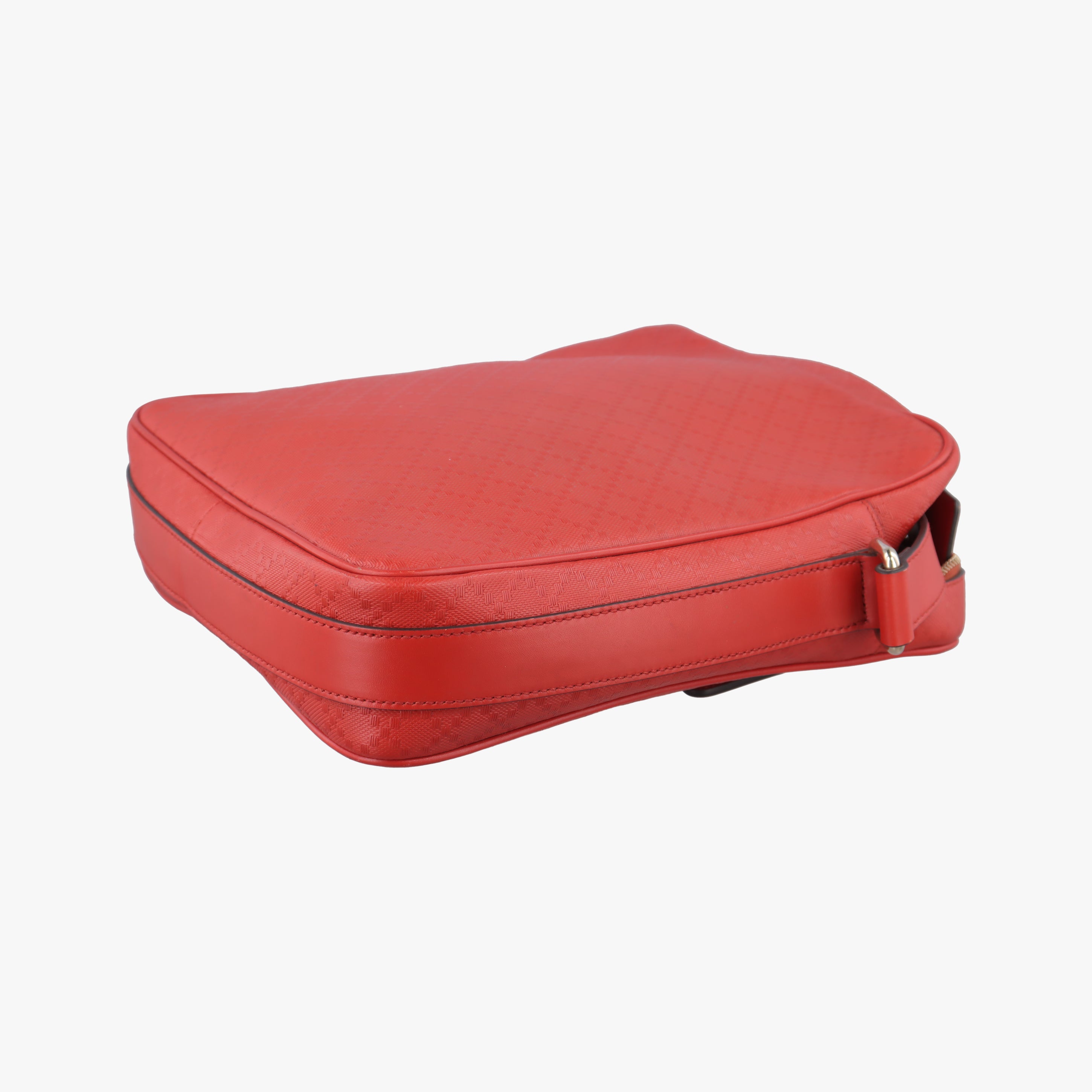 Secondhand Gucci Diamante Orange Leather 201448 shoulderbag | stylenewstar
