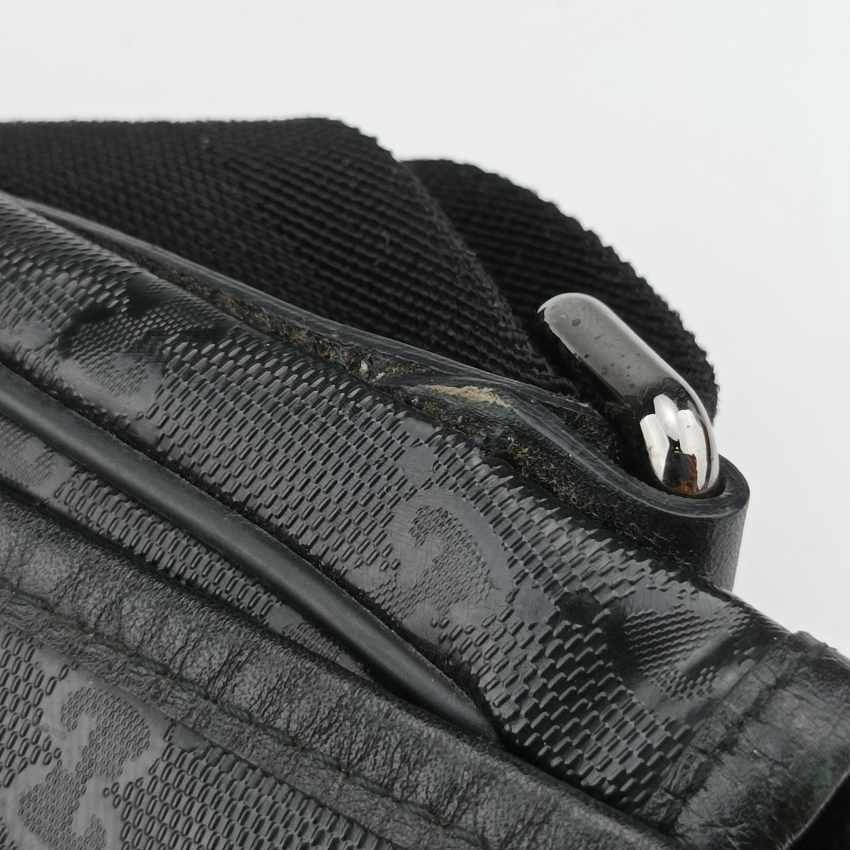 Pre-owned Gucci GG Plus Messenger Black Patent 201732 shoulderbag | stylenewstar