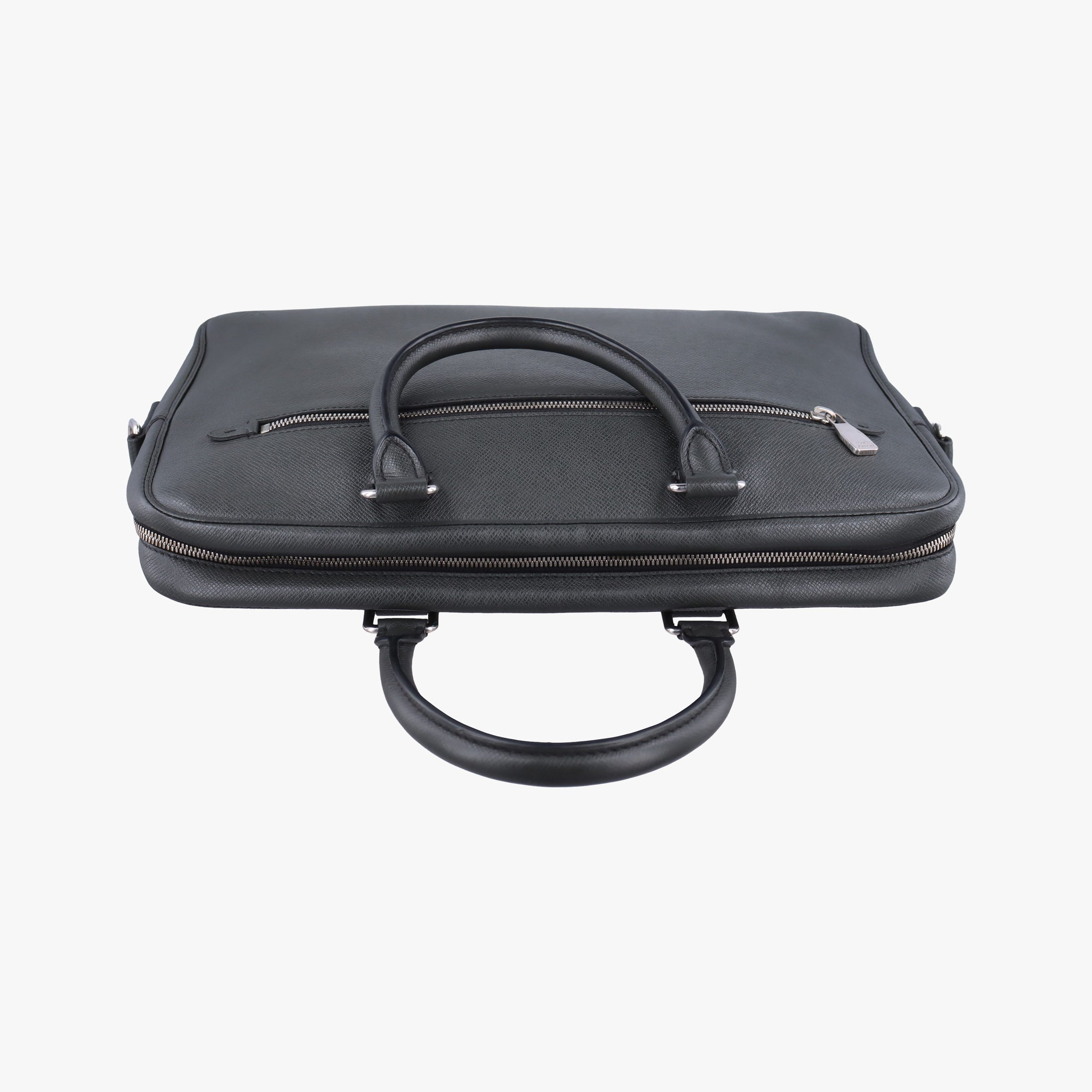 Secondhand Louis Vuitton Porto Document Business MM Black Taiga M33441 handbag | stylenewstar