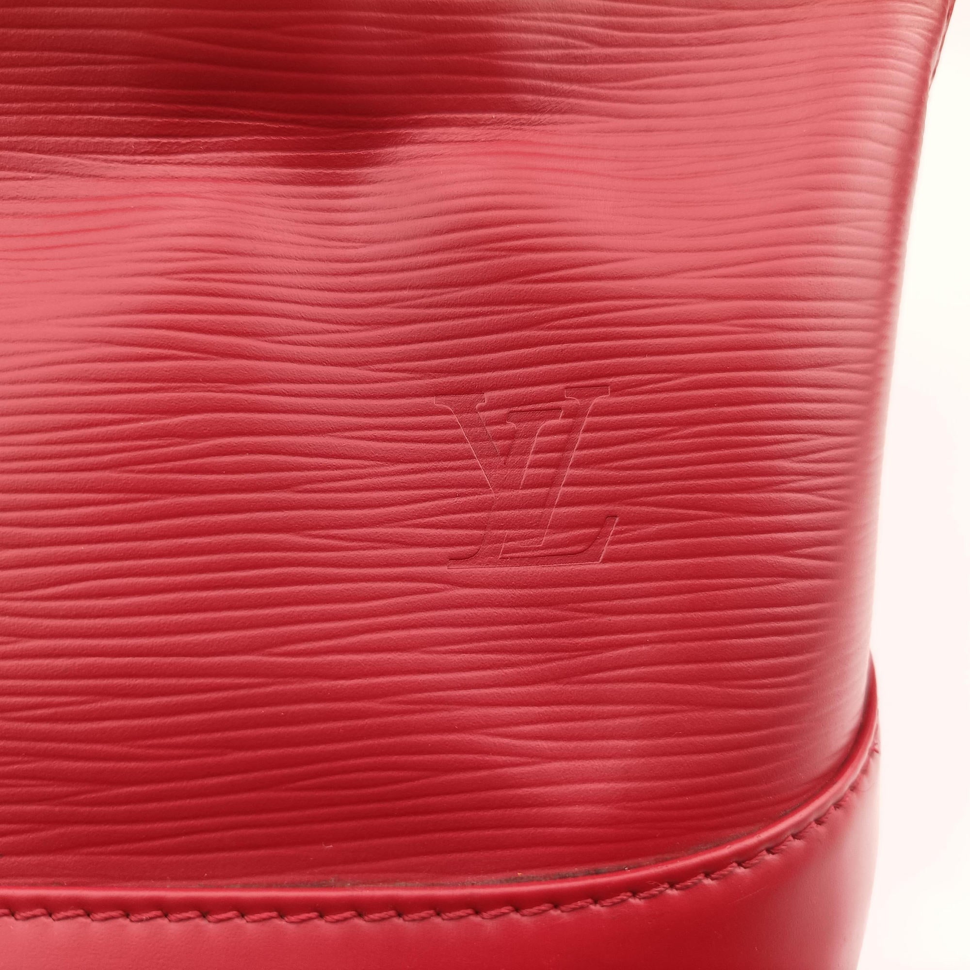 Pre-owned Louis Vuitton Alma GM Carmine Epi M40486 handbag | stylenewstar