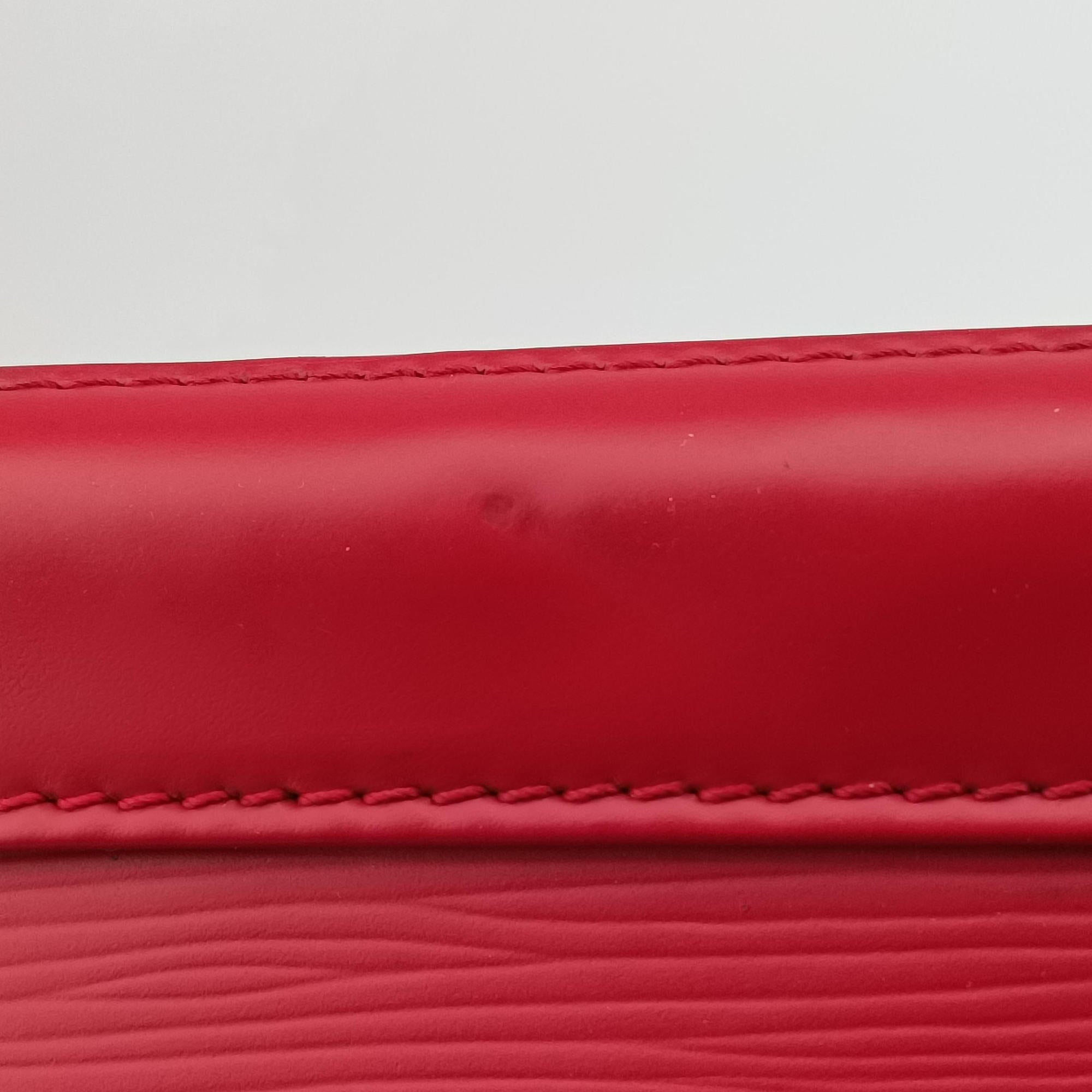 Pre-owned Louis Vuitton Alma GM Carmine Epi M40486 handbag | stylenewstar