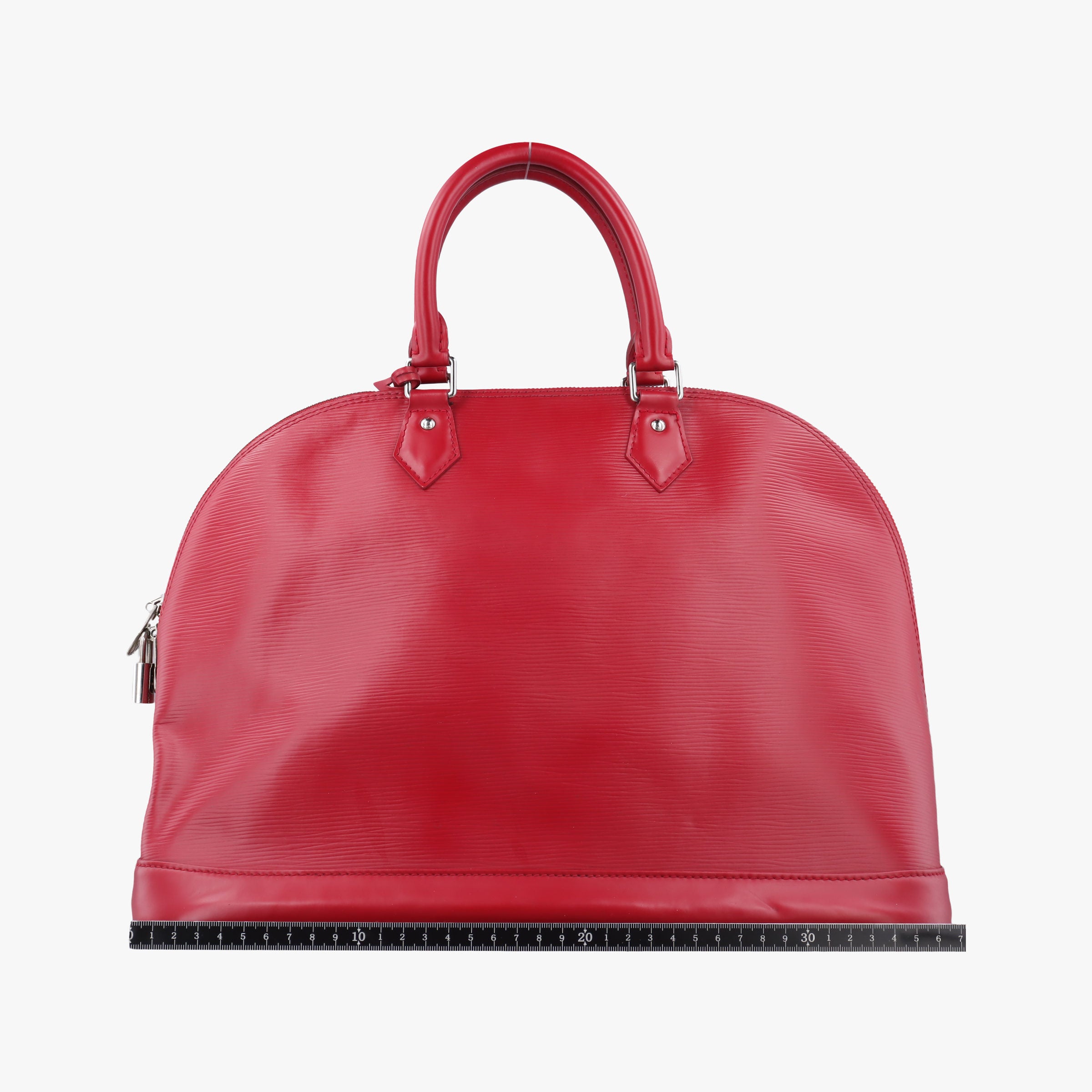 Pre-owned Louis Vuitton Alma GM Carmine Epi M40486 handbag | stylenewstar