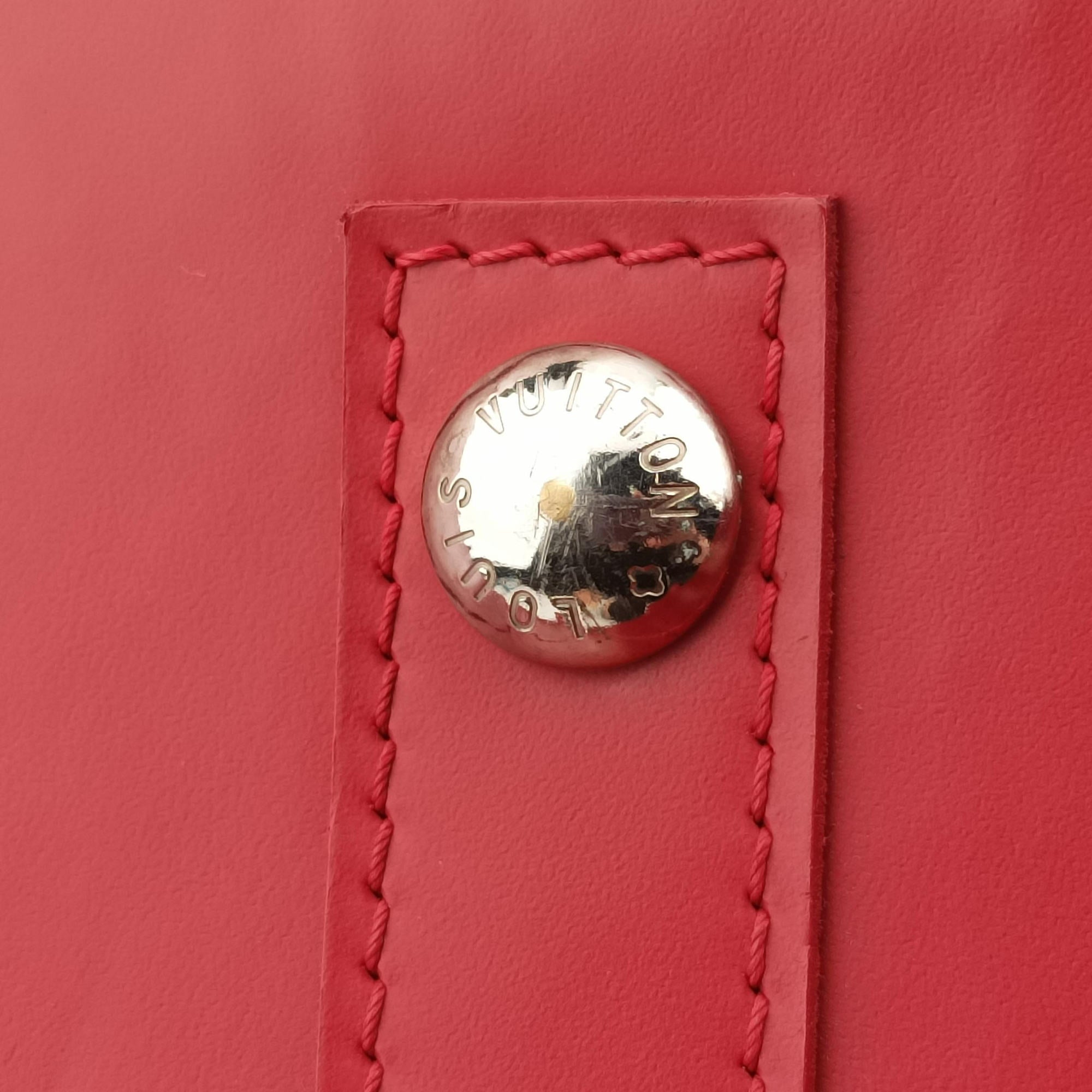 Pre-owned Louis Vuitton Alma GM Carmine Epi M40486 handbag | stylenewstar
