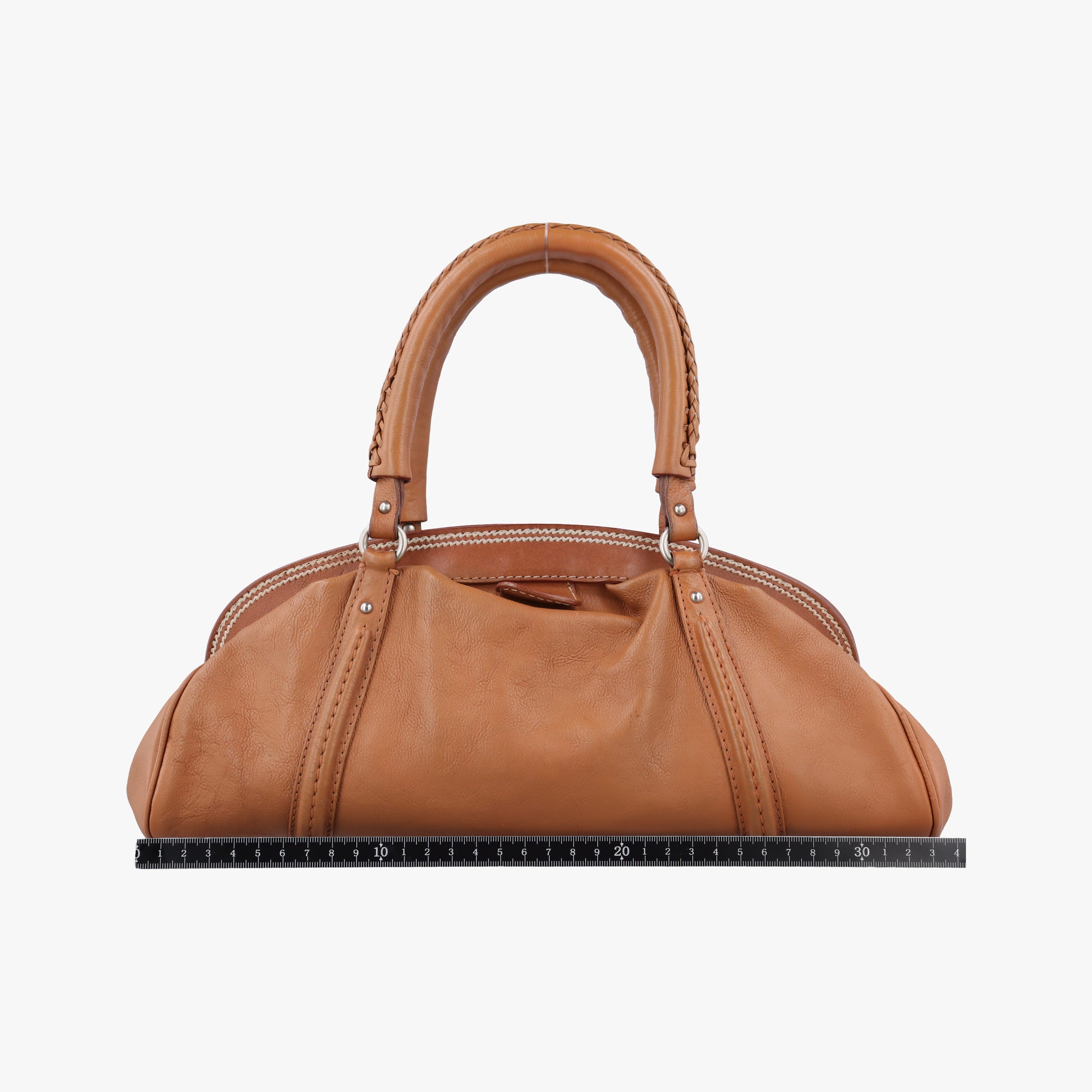 Pre-owned Christian Dior My Dior satchel beige Leather  handbag | stylenewstar