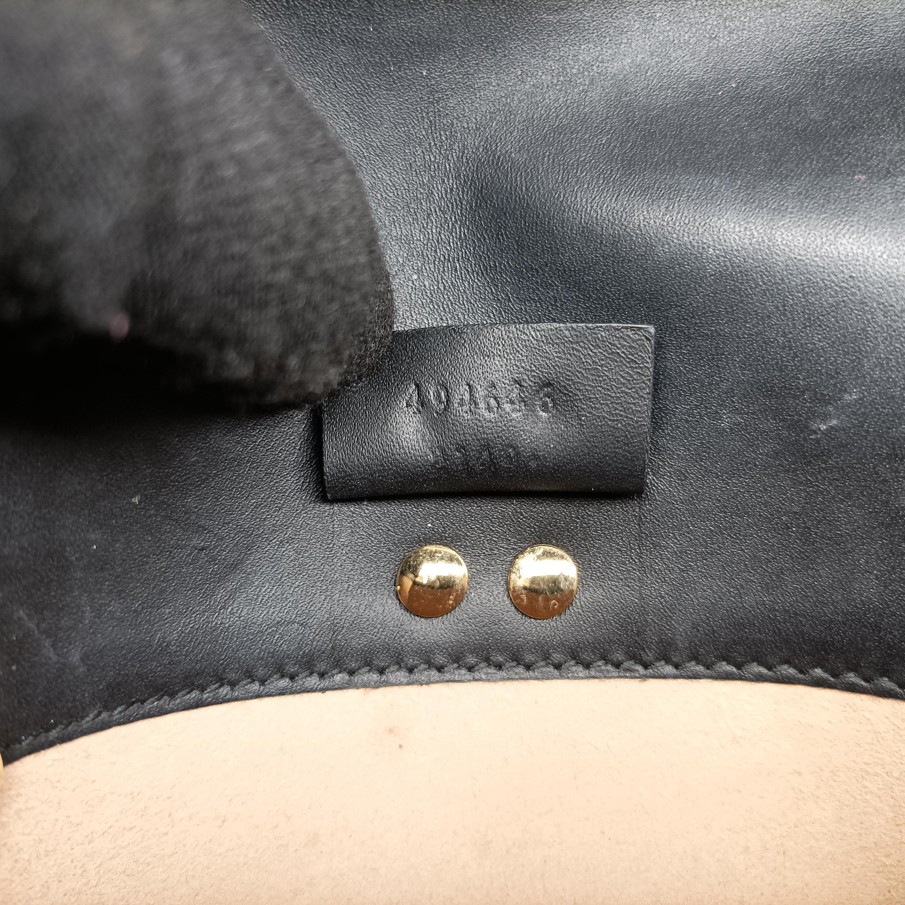 Secondhand Gucci Sylvie Black×red×green Leather 431666 shoulderbag | stylenewstar