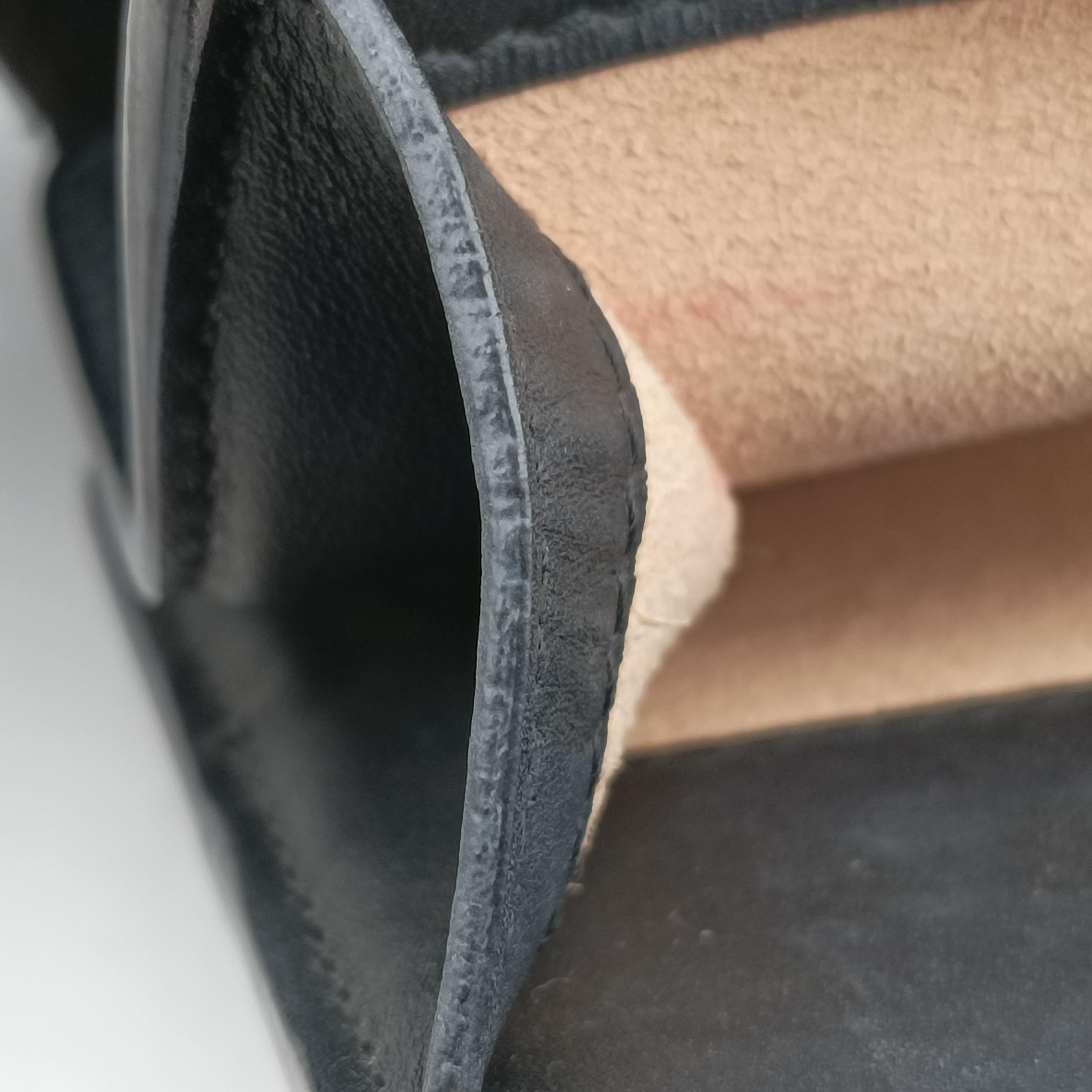 Secondhand Gucci Sylvie Black×red×green Leather 431666 shoulderbag | stylenewstar