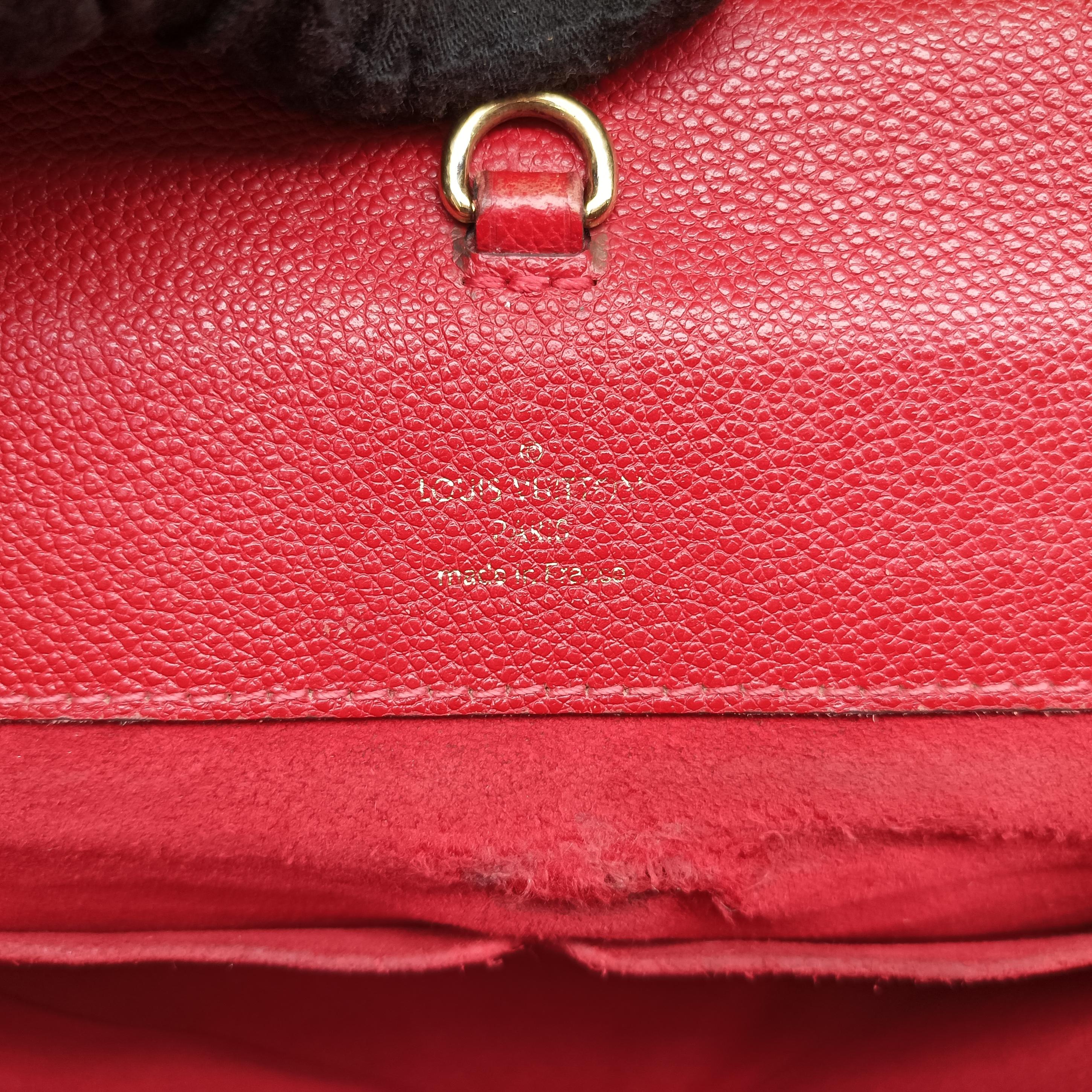 Vintage Louis Vuitton Venus brown×CERISE Monogram Canvas×calf leather M41738 shoulderbag | stylenewstar
