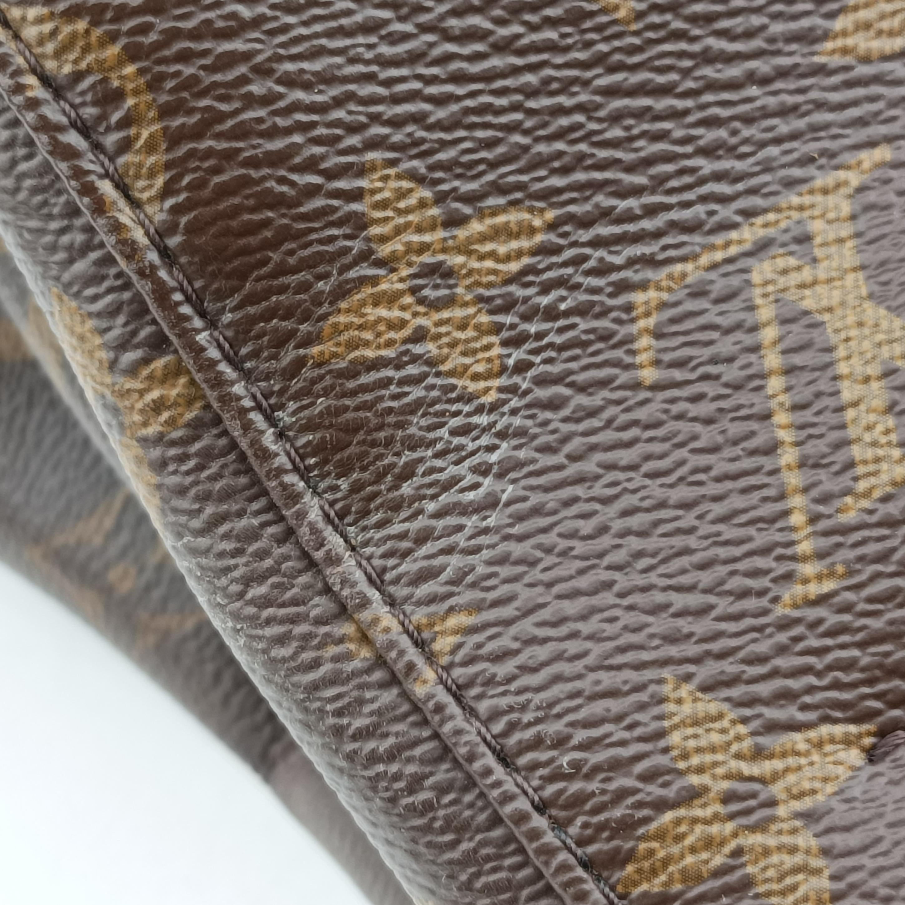 Vintage Louis Vuitton Venus brown×CERISE Monogram Canvas×calf leather M41738 shoulderbag | stylenewstar