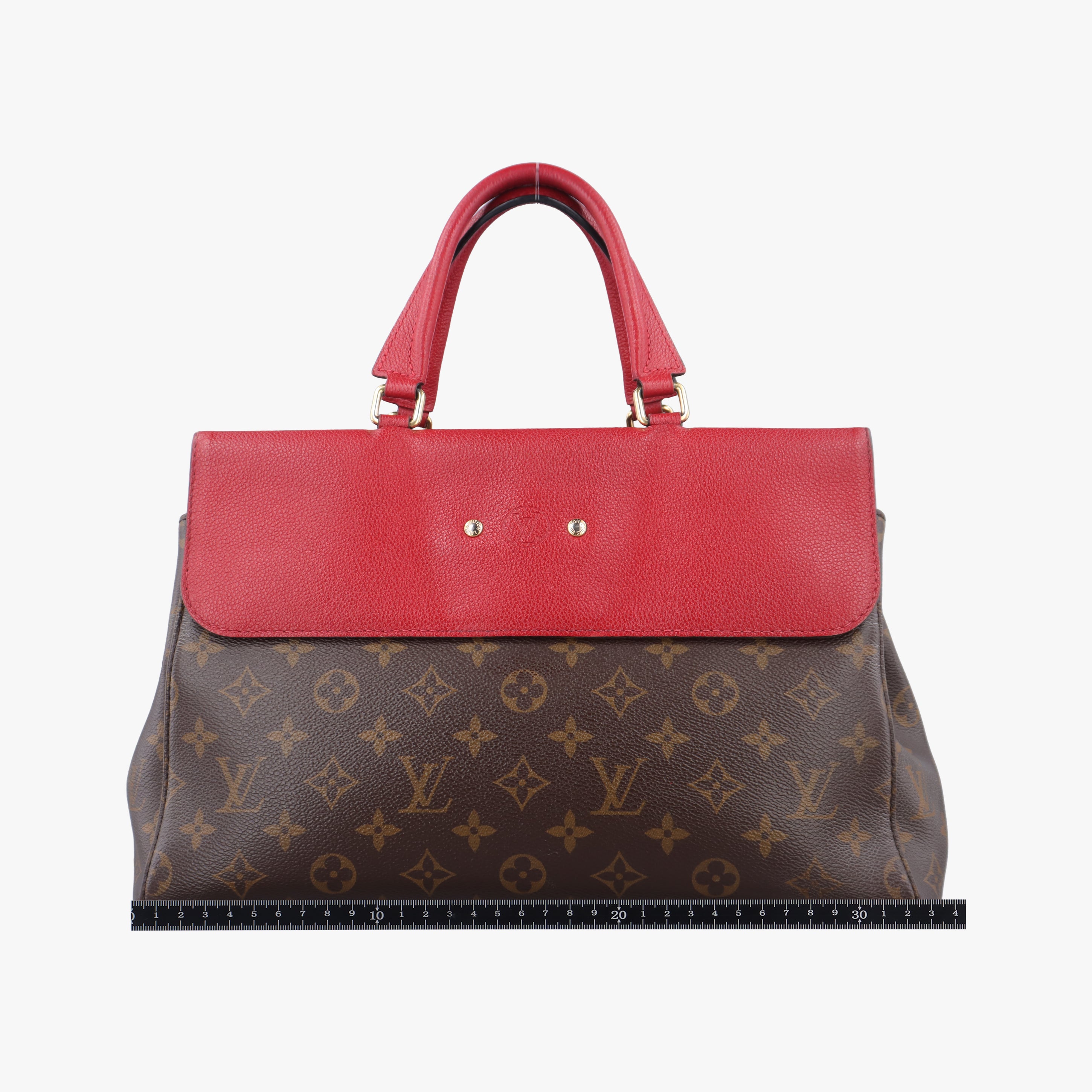 Vintage Louis Vuitton Venus brown×CERISE Monogram Canvas×calf leather M41738 shoulderbag | stylenewstar