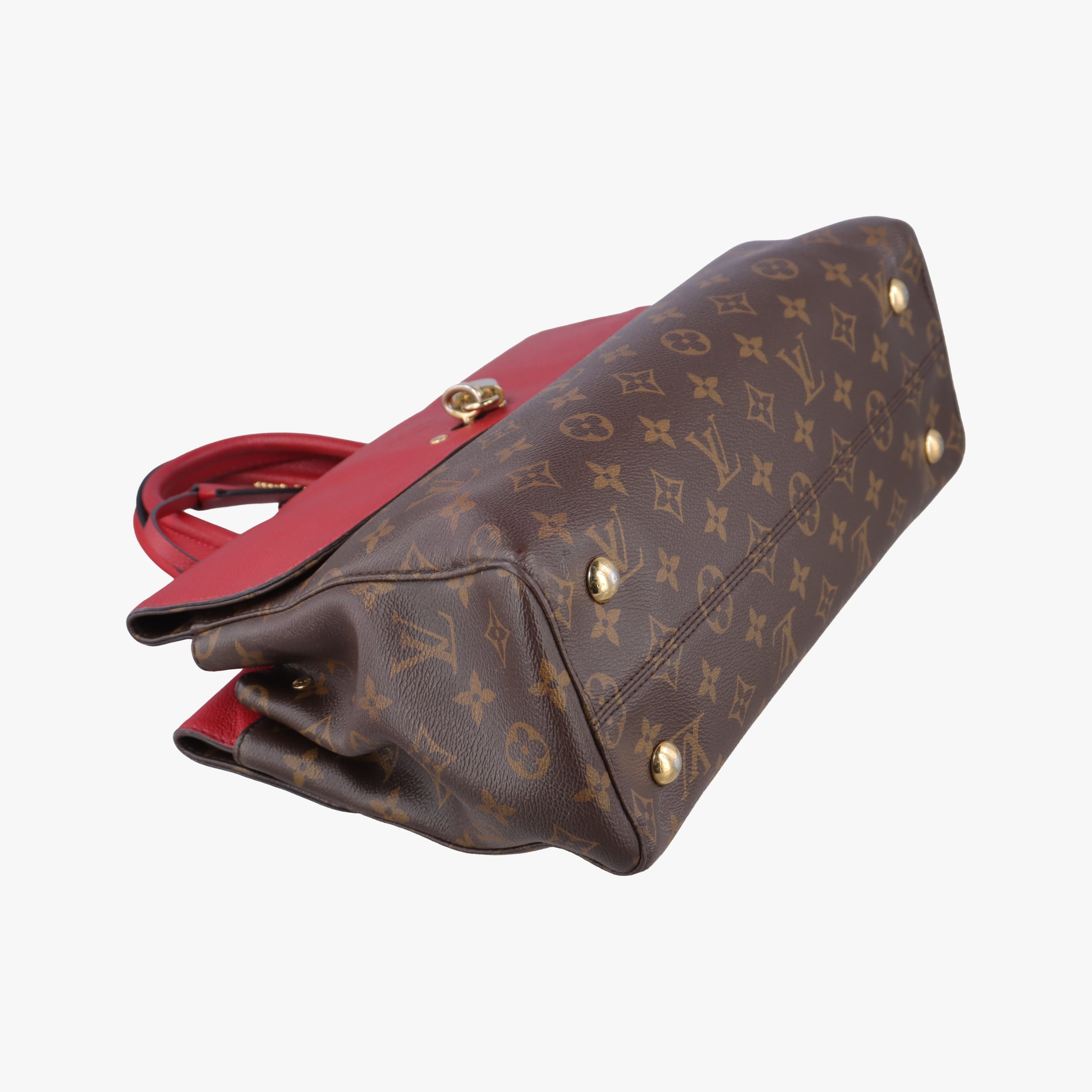 Vintage Louis Vuitton Venus brown×CERISE Monogram Canvas×calf leather M41738 shoulderbag | stylenewstar