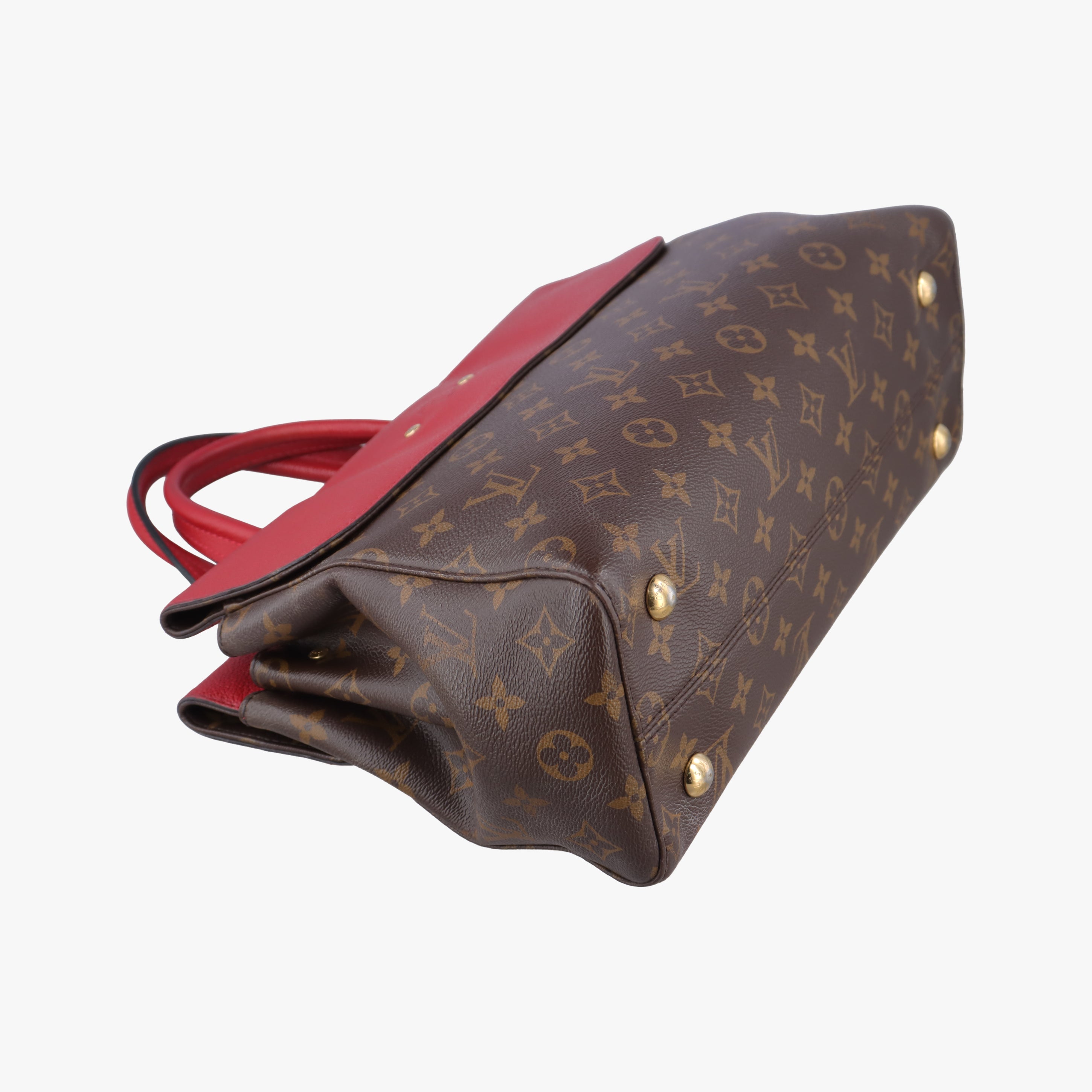 Vintage Louis Vuitton Venus brown×CERISE Monogram Canvas×calf leather M41738 shoulderbag | stylenewstar
