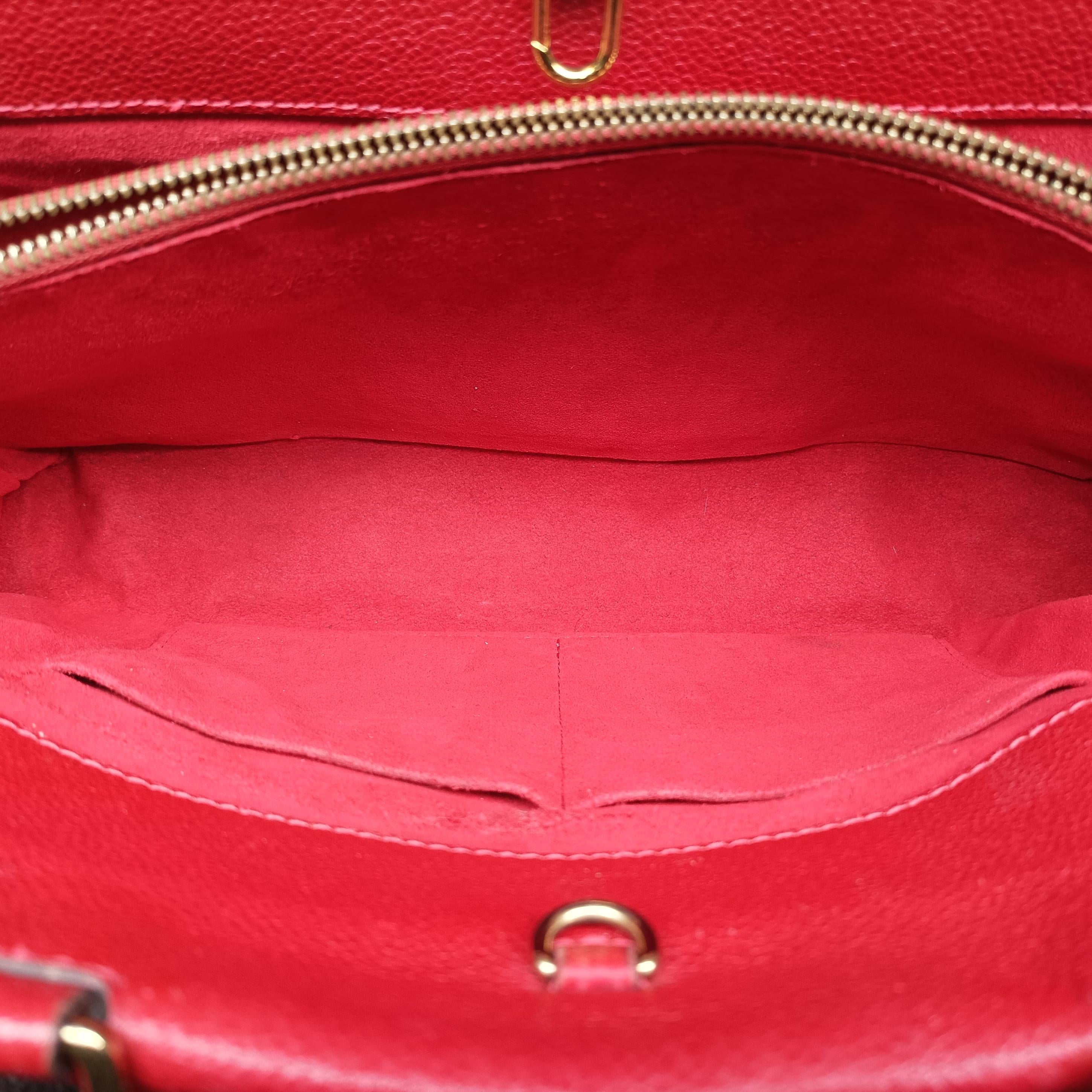 Vintage Louis Vuitton Venus brown×CERISE Monogram Canvas×calf leather M41738 shoulderbag | stylenewstar
