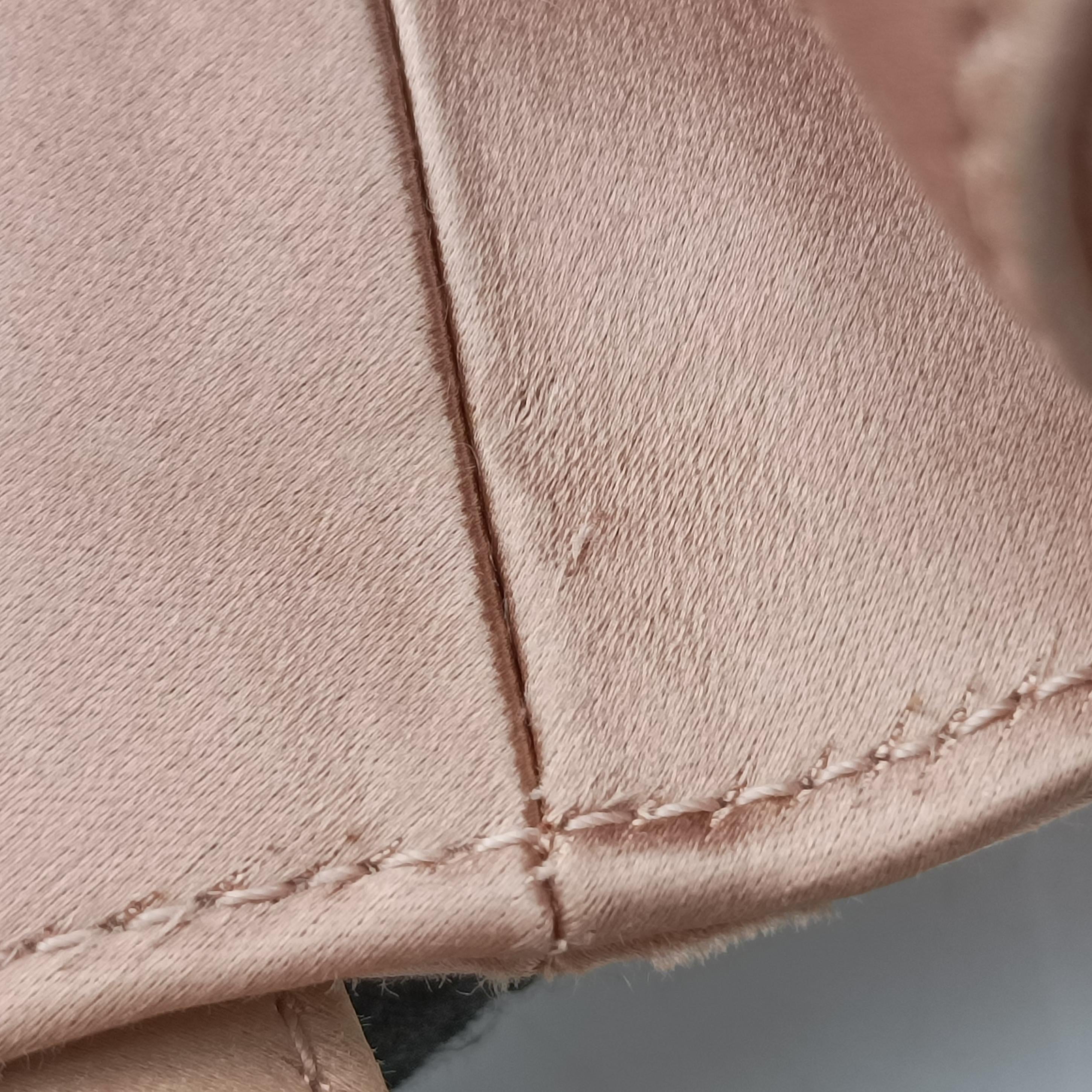 Pre-owned Christian Dior Saddle Pink silk  shoulderbag | stylenewstar