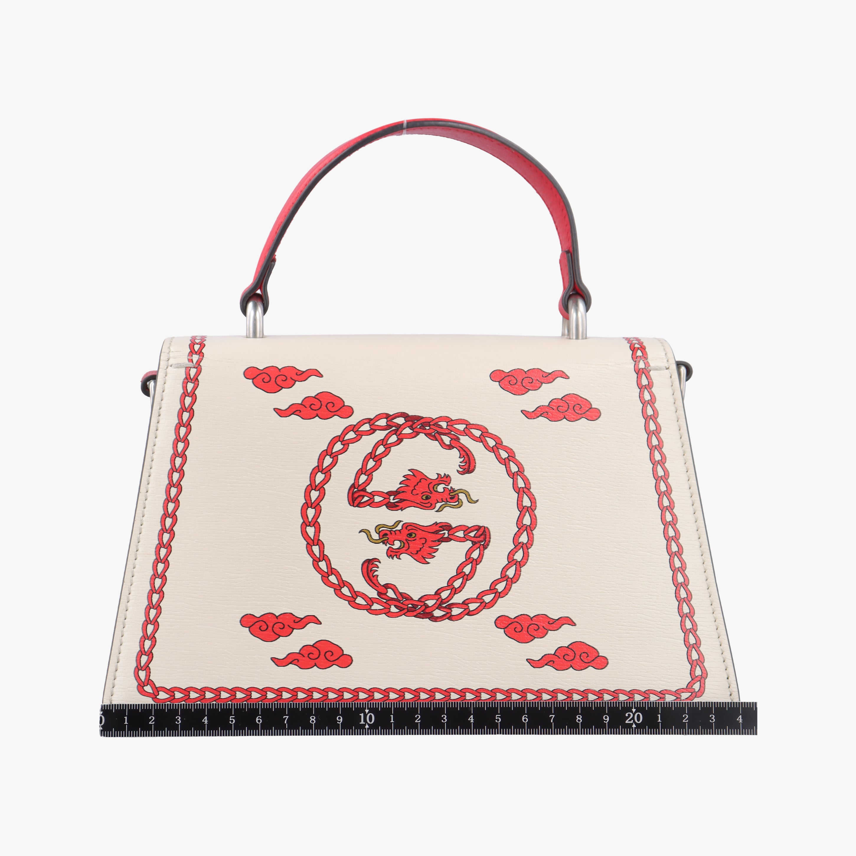 Pre-owned Gucci Dionysus White Leather 739496 shoulderbag | stylenewstar