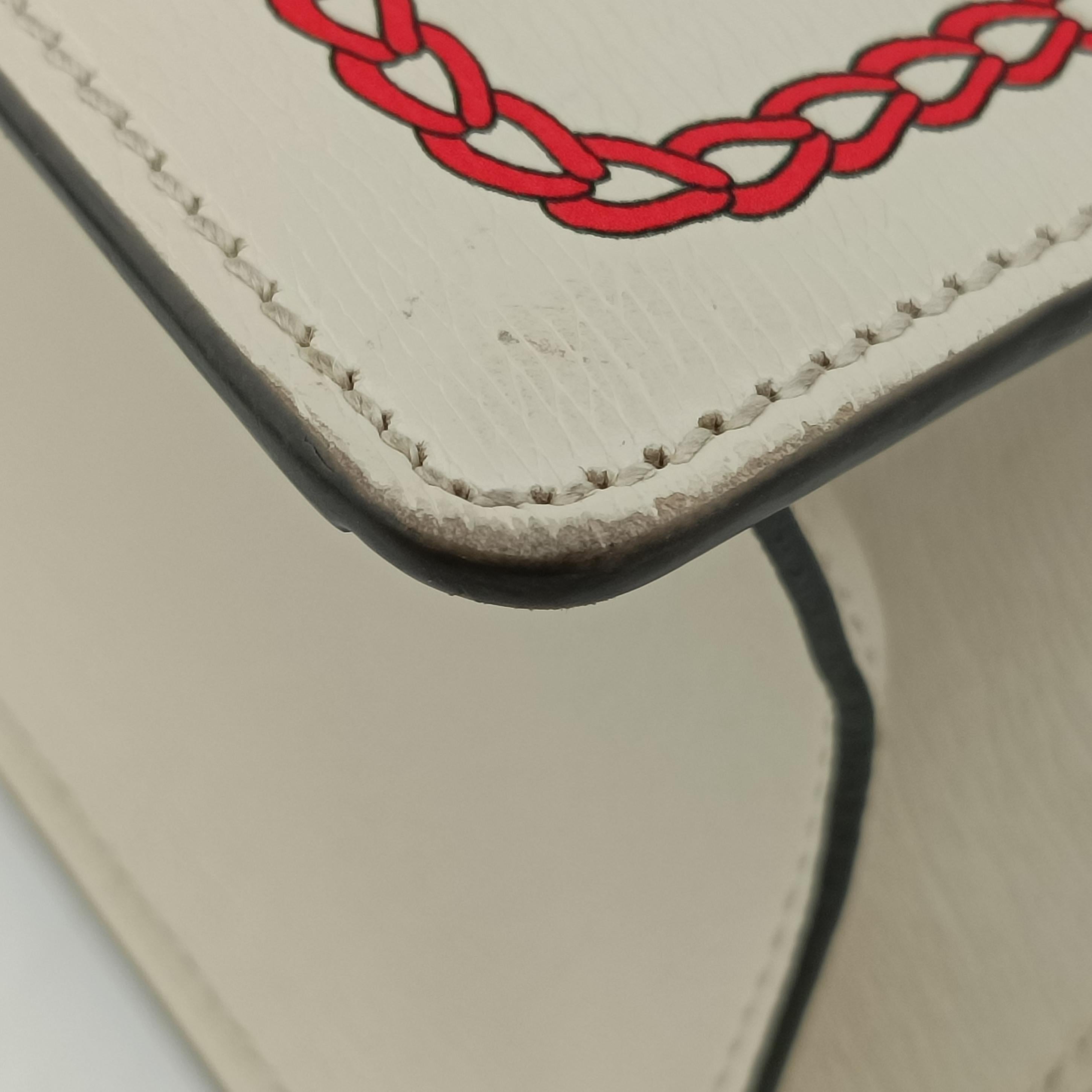 Pre-owned Gucci Dionysus White Leather 739496 shoulderbag | stylenewstar
