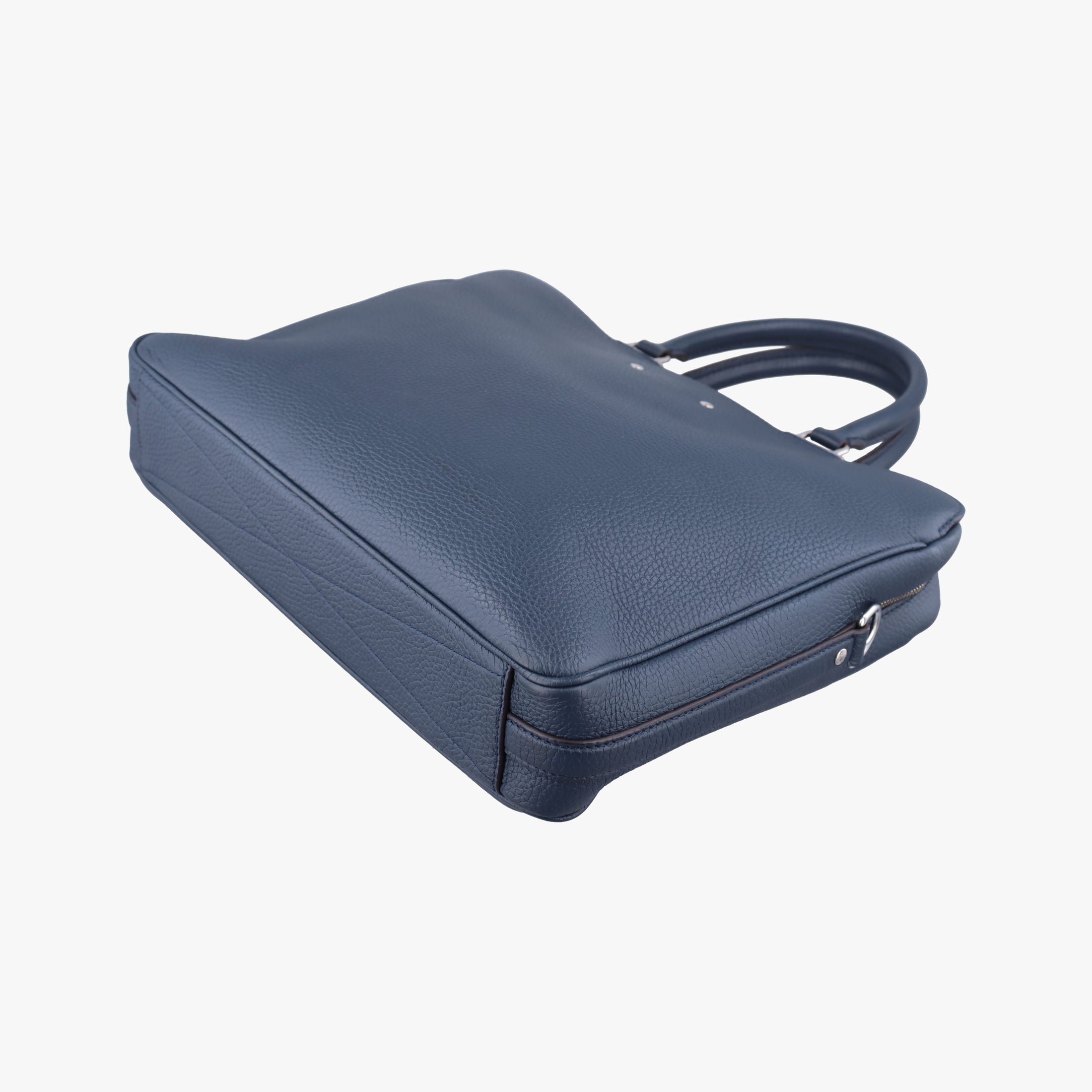 Pre-owned Louis Vuitton Armand Briefcase MM NAVY Taurillon leather M54380 shoulderbag | stylenewstar
