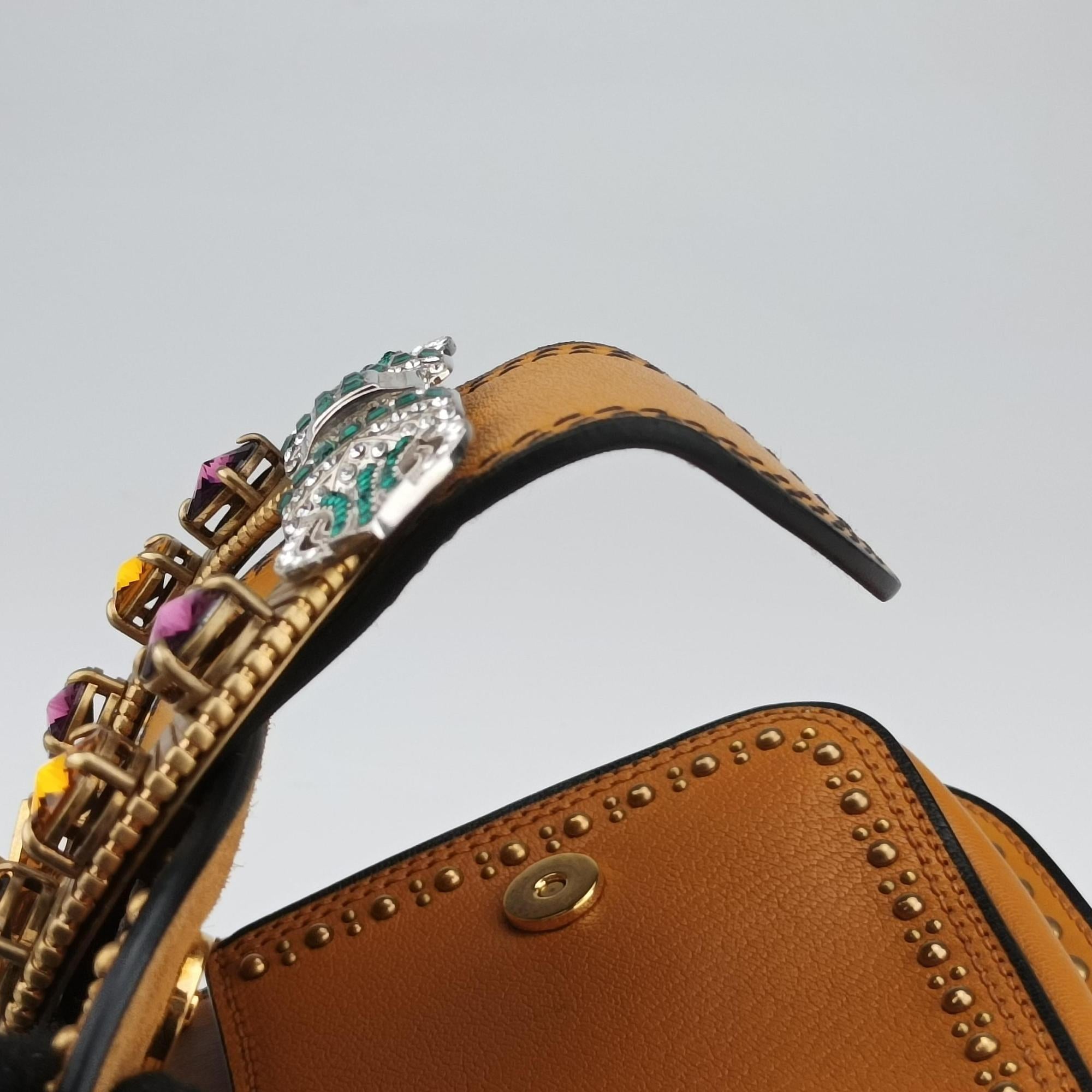 Pre-owned Miu Miu Miu Lady Yellow×multicolor Leather  shoulderbag | stylenewstar