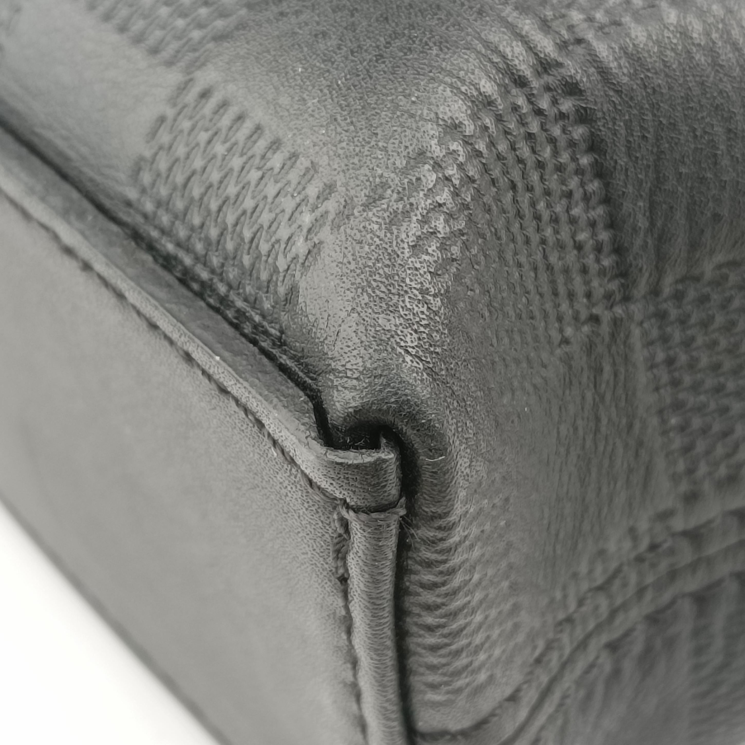 Pre-owned Louis Vuitton Porte-Documents Jour NM Noir Damier Graphite N48261 handbag | stylenewstar