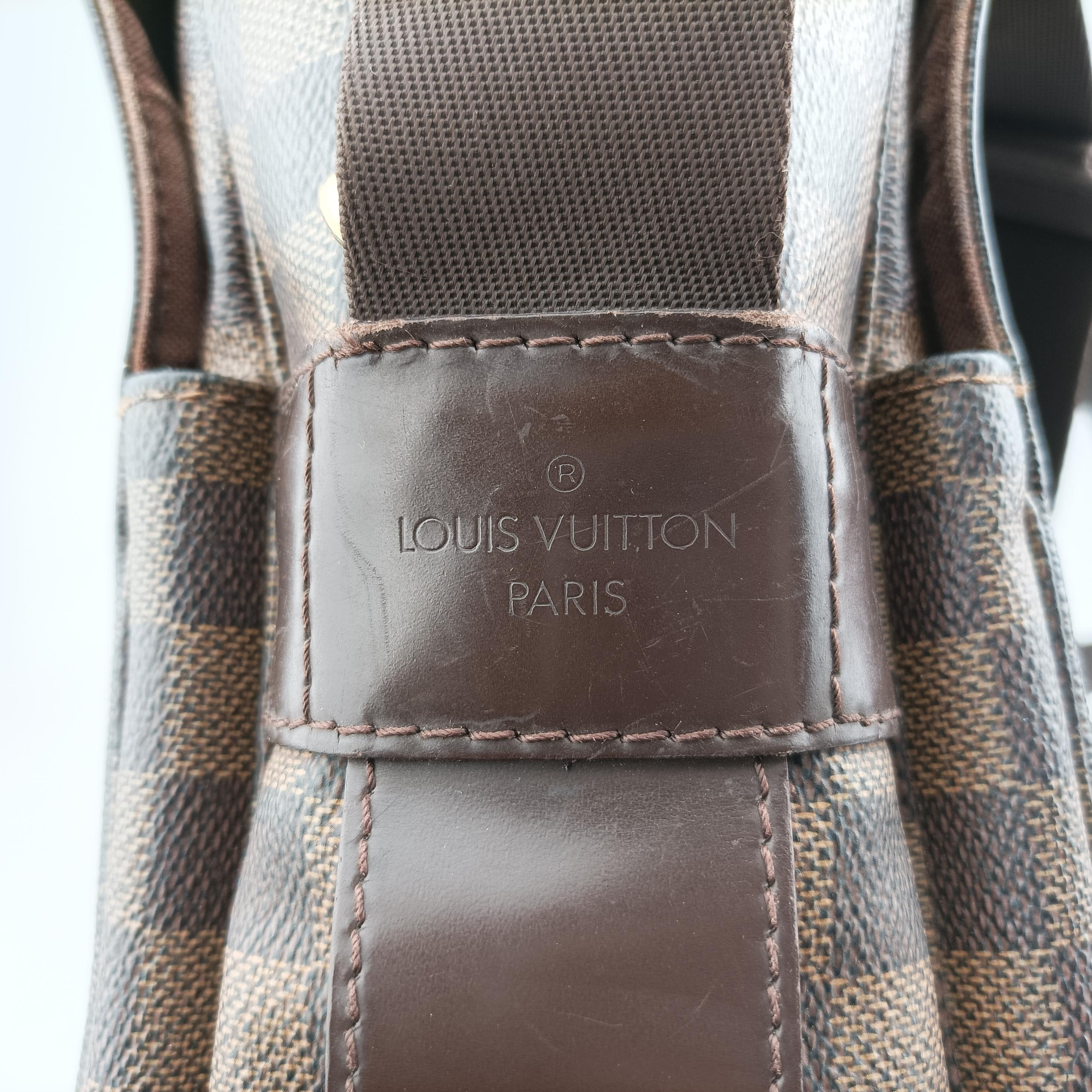 Vintage Louis Vuitton NAVIGLIO EBENE Damier Canvas N45255 shoulderbag | stylenewstar