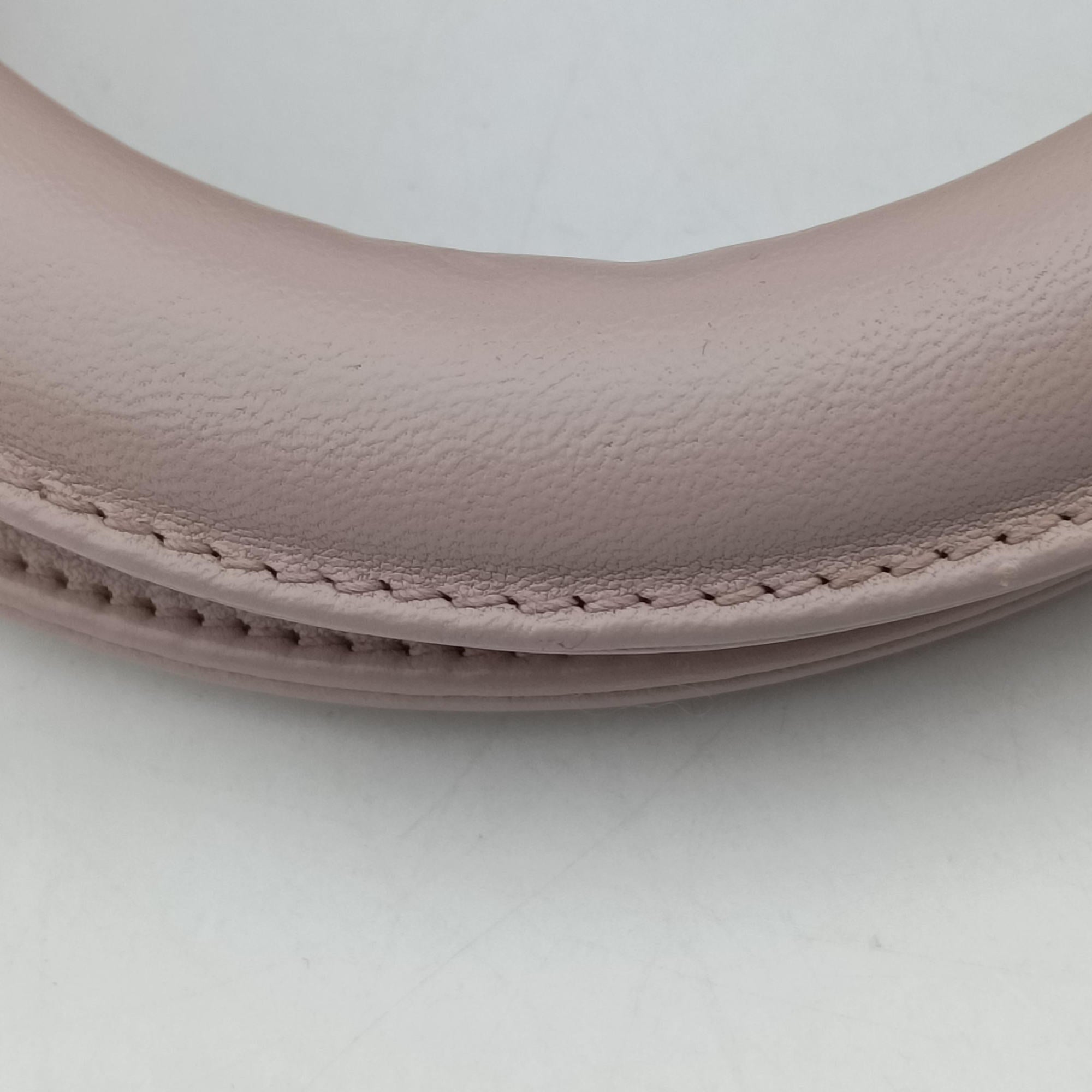 Pre-owned Christian Dior Granville Pink lambskin  shoulderbag | stylenewstar