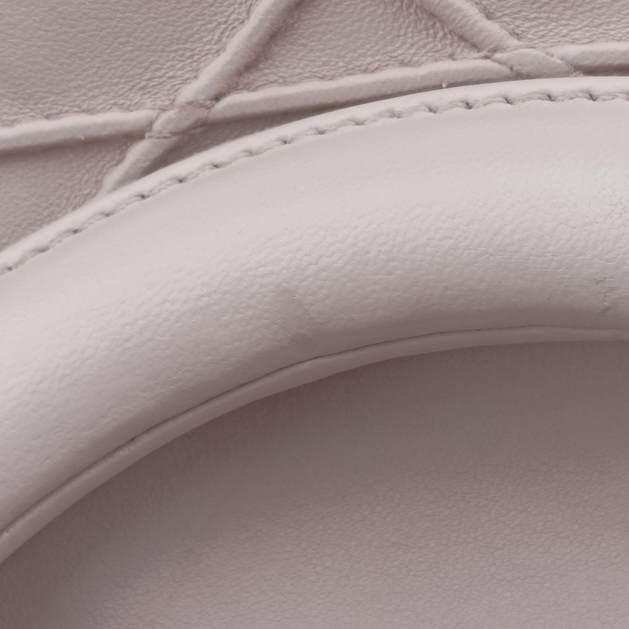 Pre-owned Christian Dior Granville Pink lambskin  shoulderbag | stylenewstar