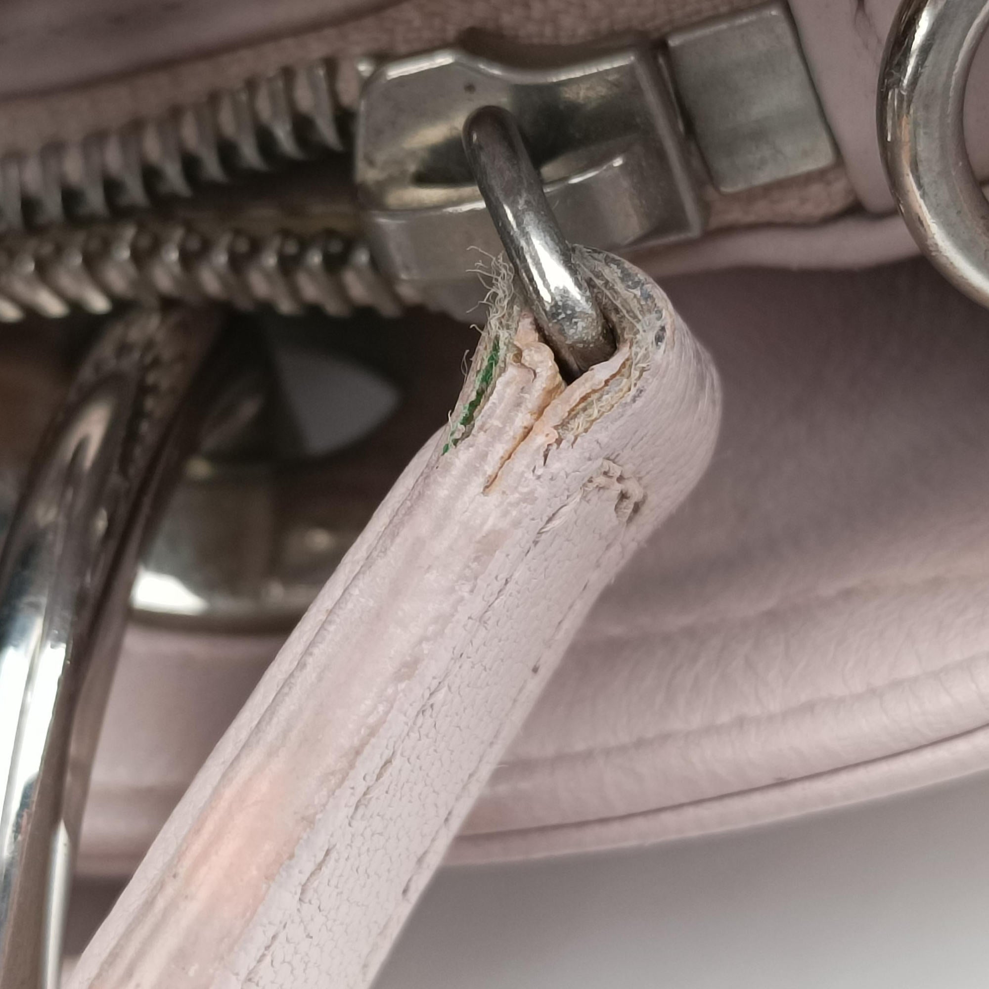 Pre-owned Christian Dior Granville Pink lambskin  shoulderbag | stylenewstar