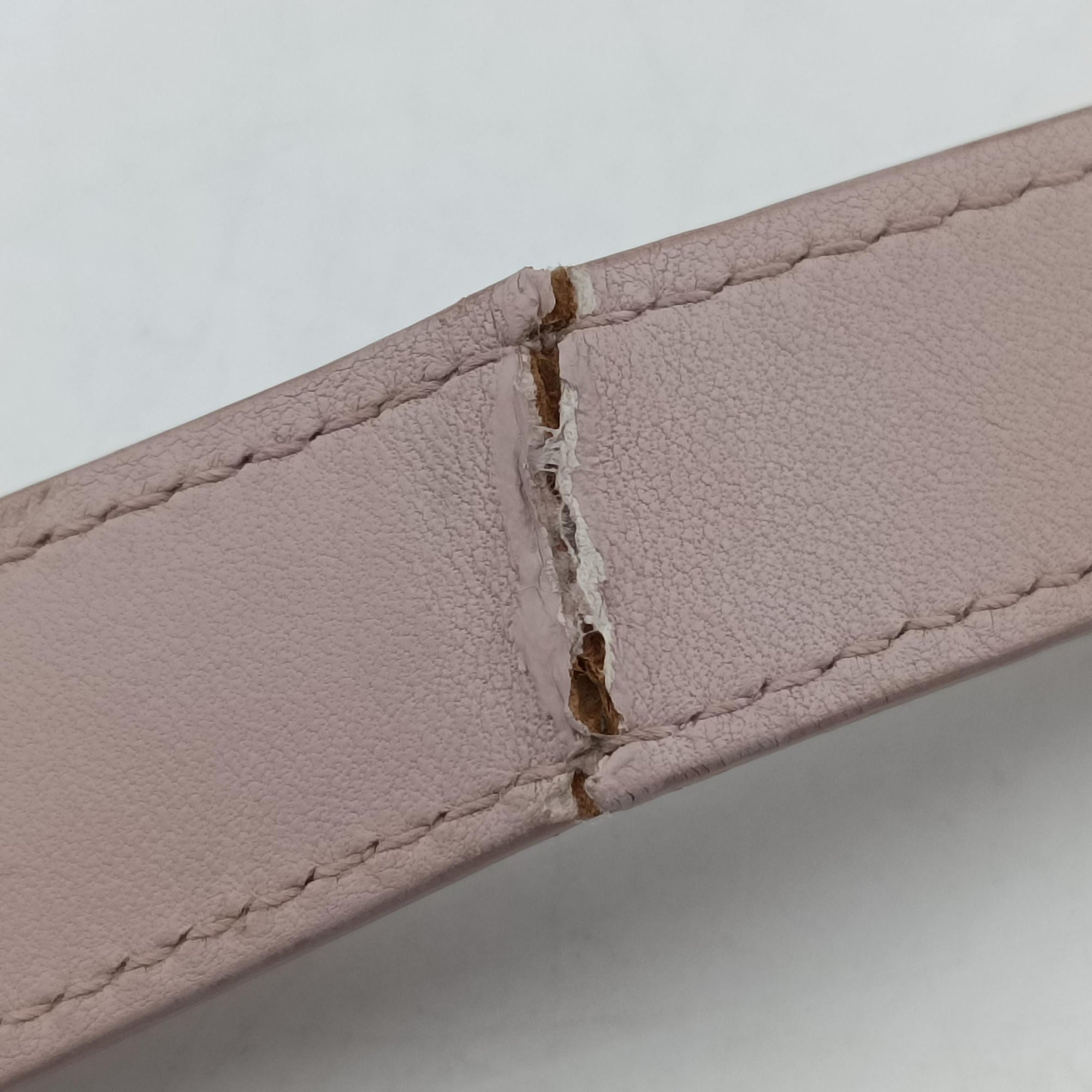 Pre-owned Christian Dior Granville Pink lambskin  shoulderbag | stylenewstar