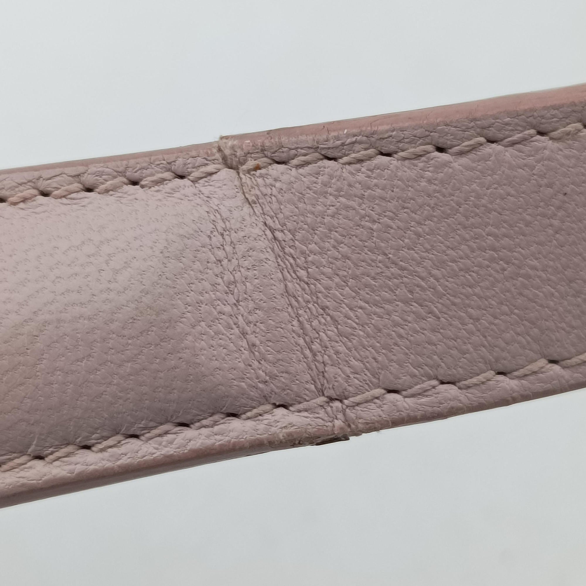 Pre-owned Christian Dior Granville Pink lambskin  shoulderbag | stylenewstar