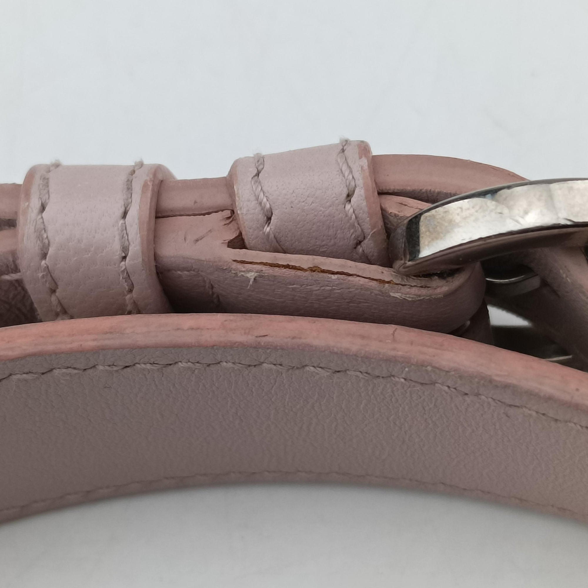 Pre-owned Christian Dior Granville Pink lambskin  shoulderbag | stylenewstar