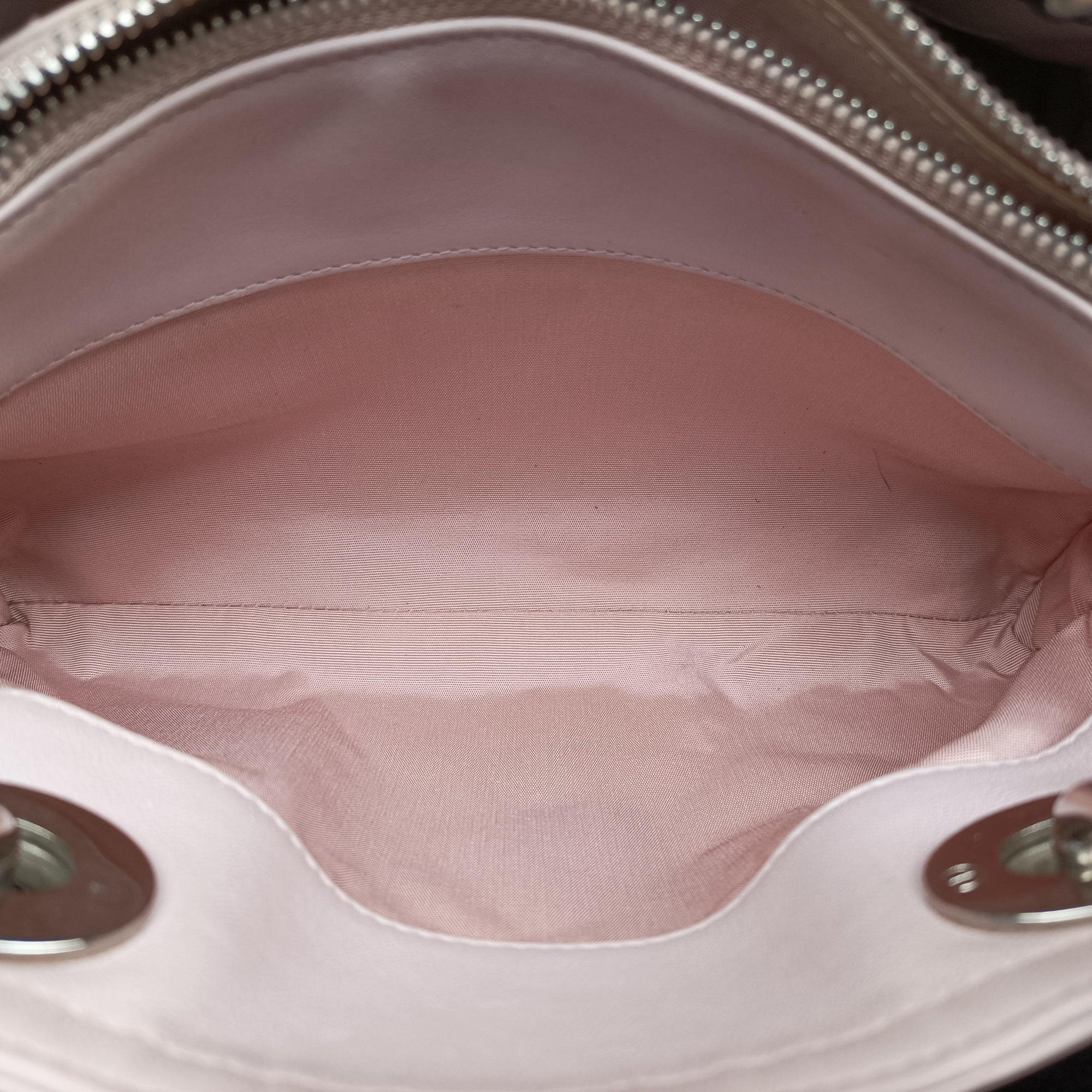 Pre-owned Christian Dior Granville Pink lambskin  shoulderbag | stylenewstar
