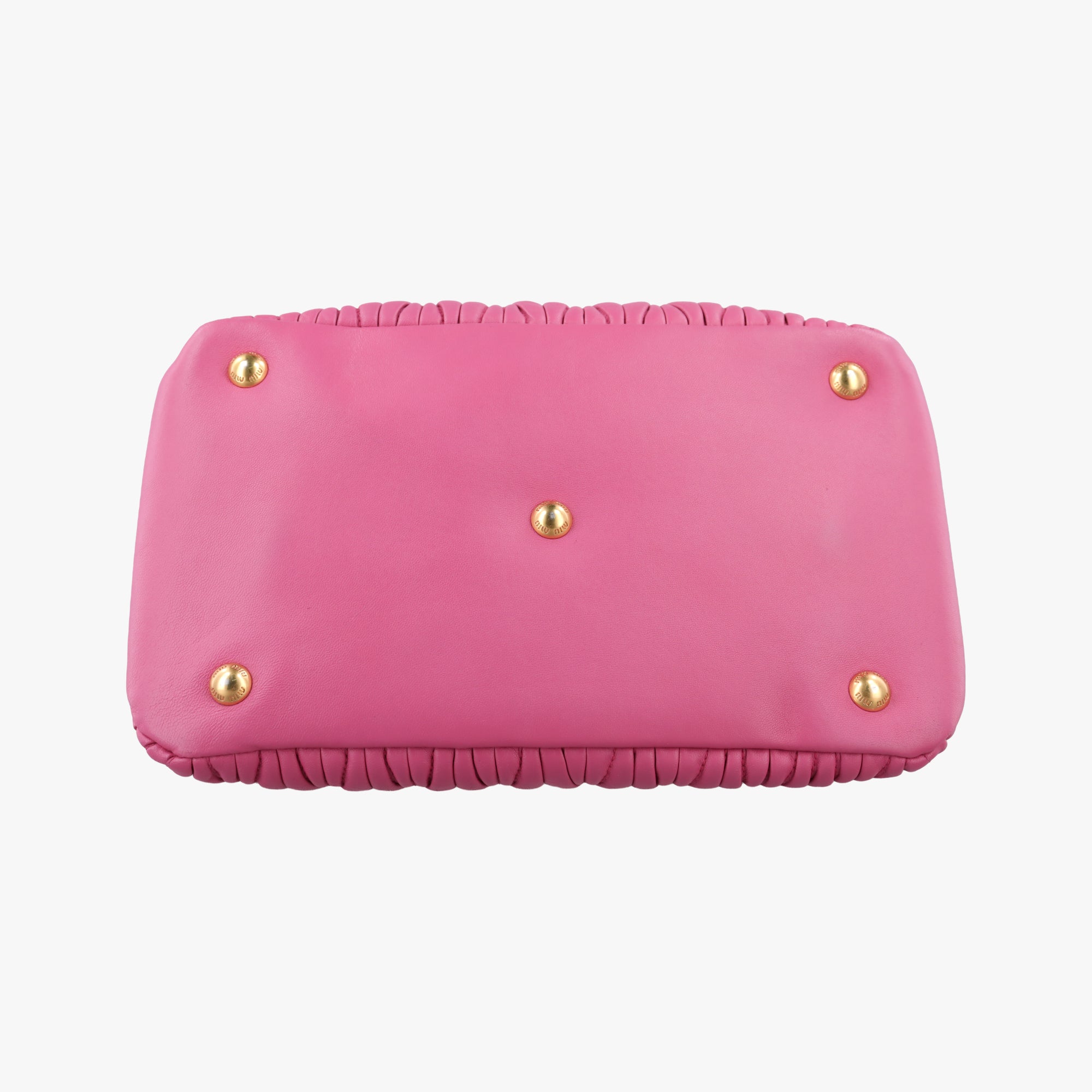Secondhand Miu Miu Matelasse Rose lambskin  shoulderbag | stylenewstar