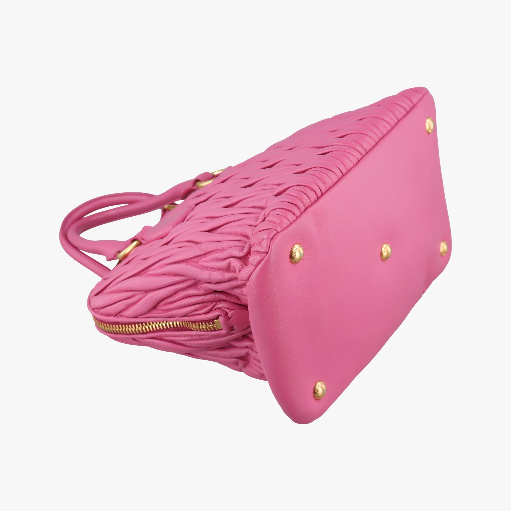 Secondhand Miu Miu Matelasse Rose lambskin  shoulderbag | stylenewstar