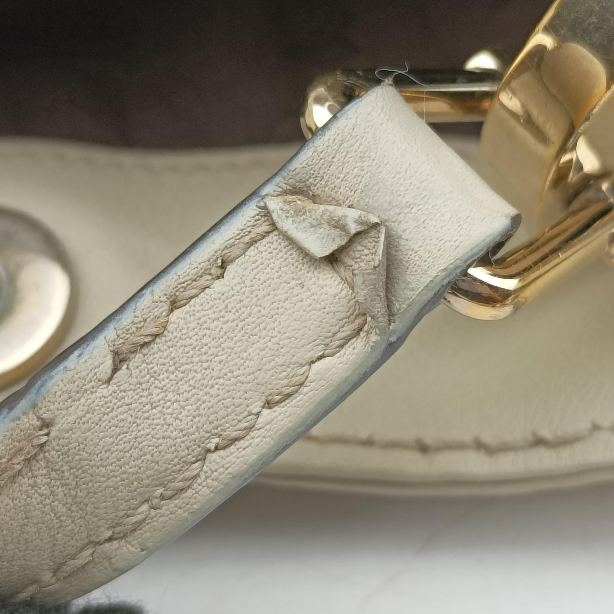 Pre-owned Gucci Charlotte White Leather 203504 handbag | stylenewstar