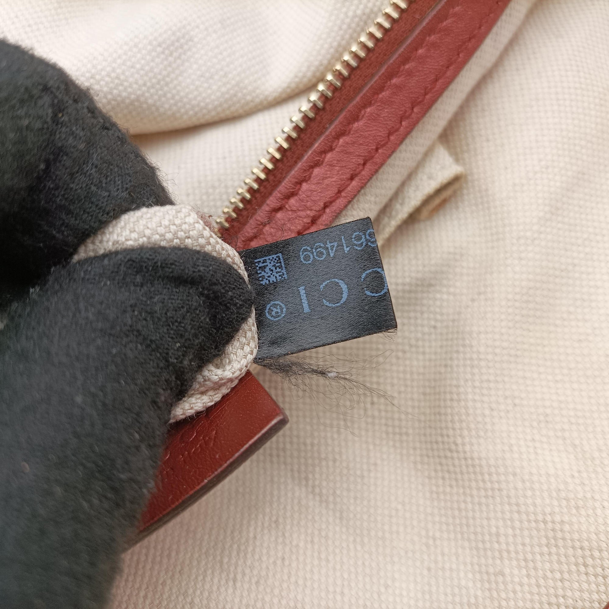 Secondhand Gucci Heart Bit charm Brown×Red canvas×Leather 269956 handbag | stylenewstar
