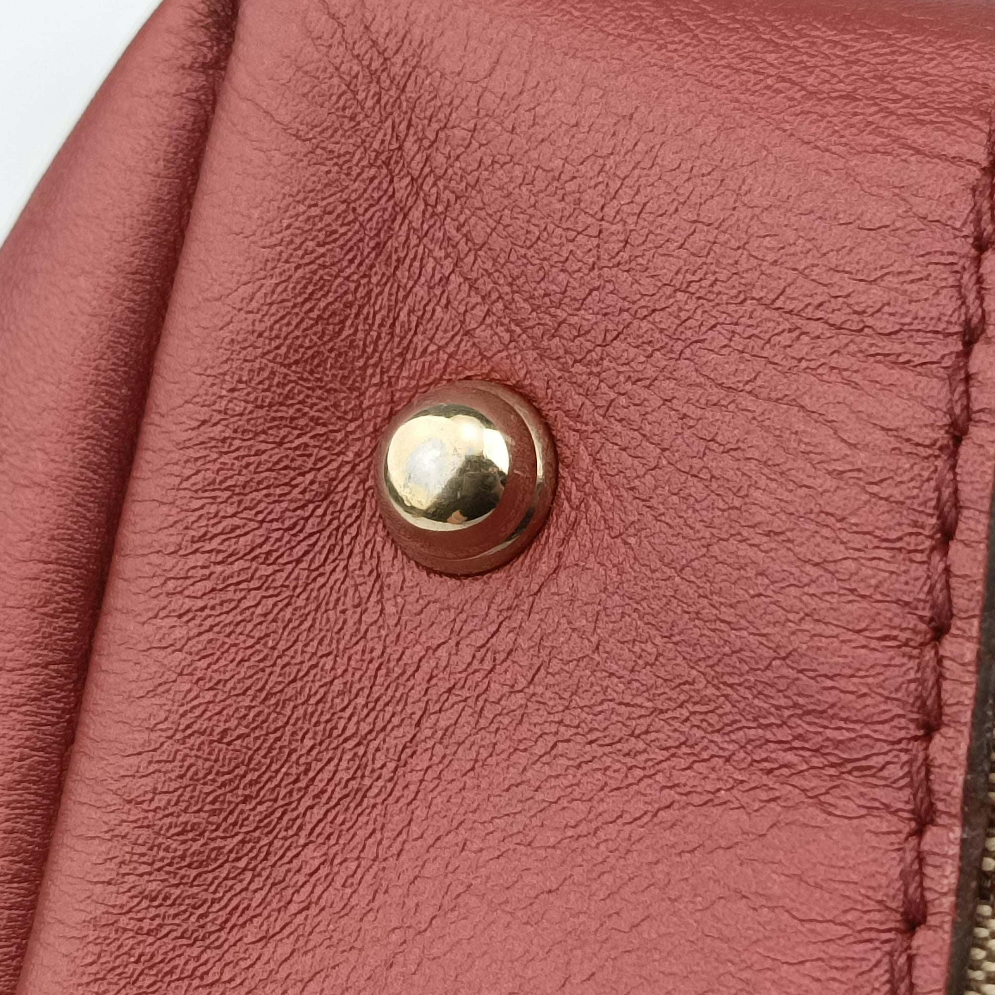 Secondhand Gucci Heart Bit charm Brown×Red canvas×Leather 269956 handbag | stylenewstar