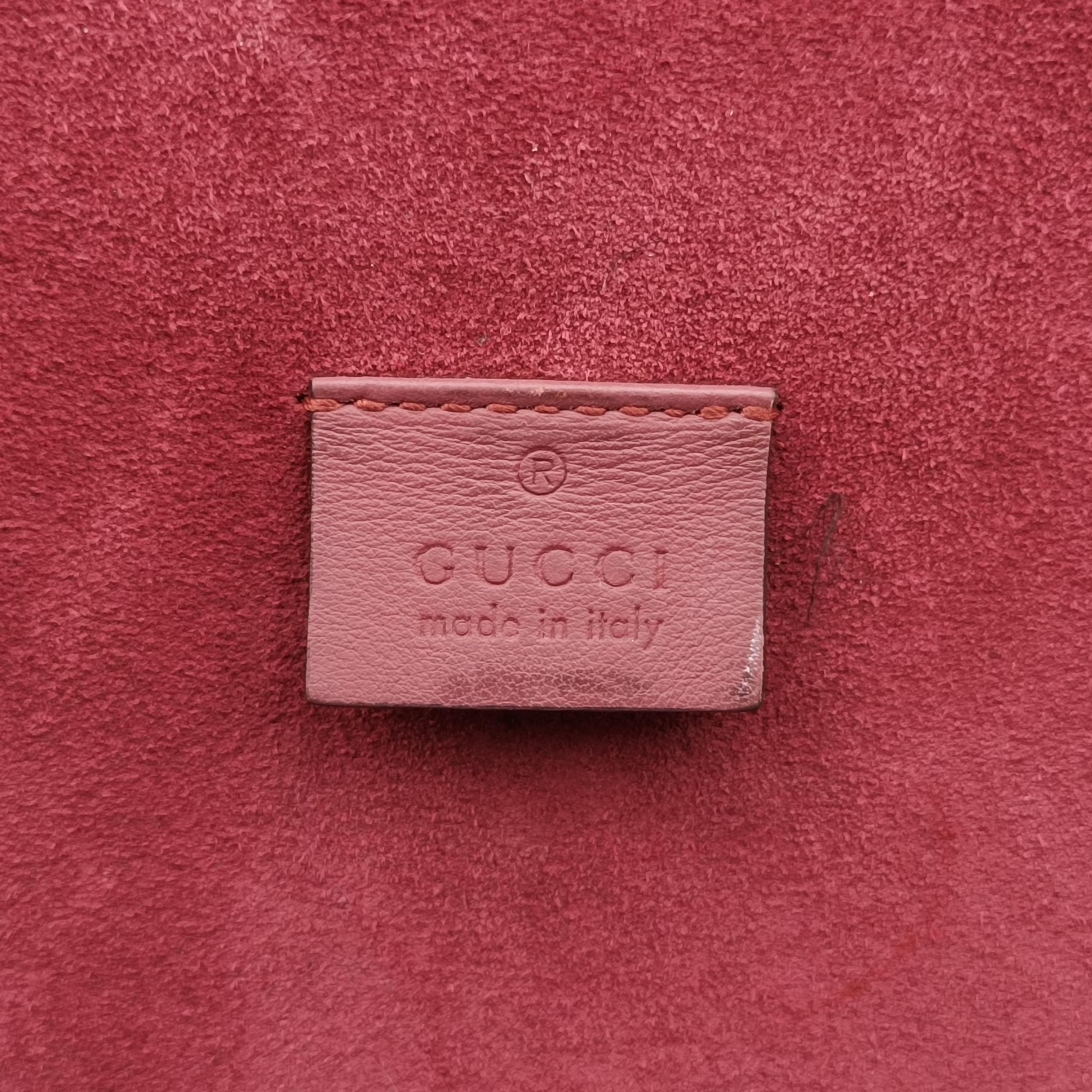 Pre-owned Gucci Dionysus beige×red×Multicolour PVC coated canvas 400249 shoulderbag | stylenewstar
