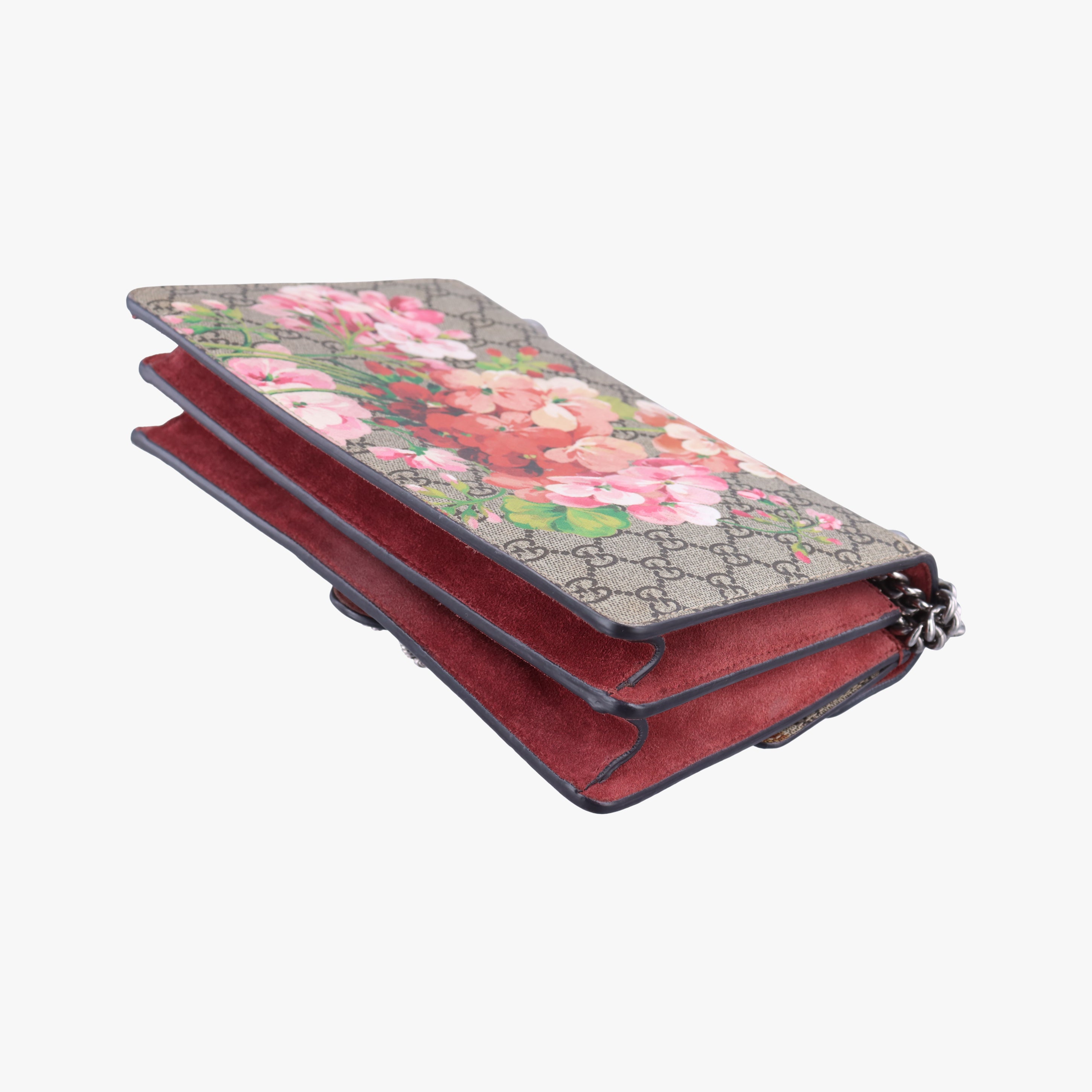 Pre-owned Gucci Dionysus beige×red×Multicolour PVC coated canvas 400249 shoulderbag | stylenewstar