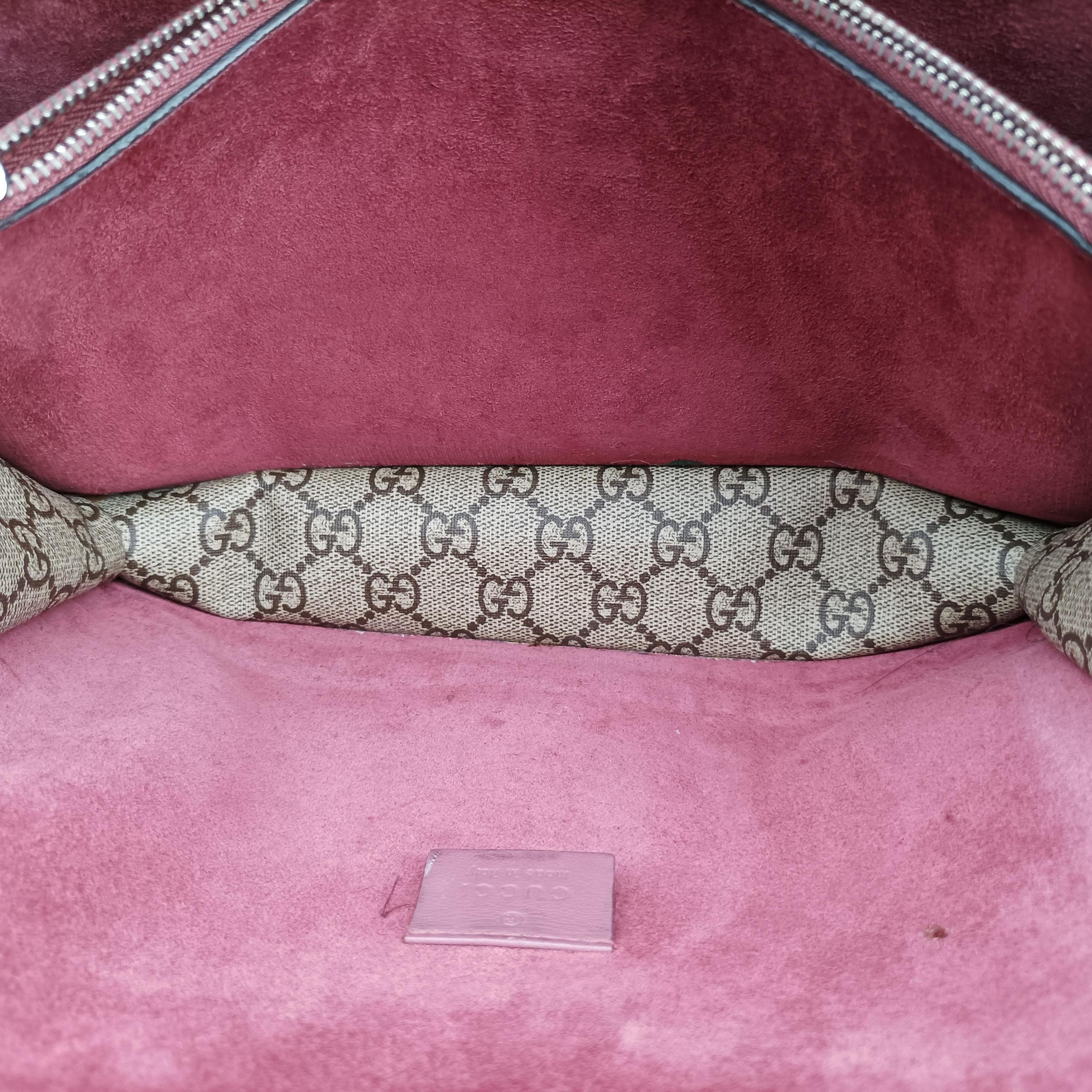 Pre-owned Gucci Dionysus beige×red×Multicolour PVC coated canvas 400249 shoulderbag | stylenewstar