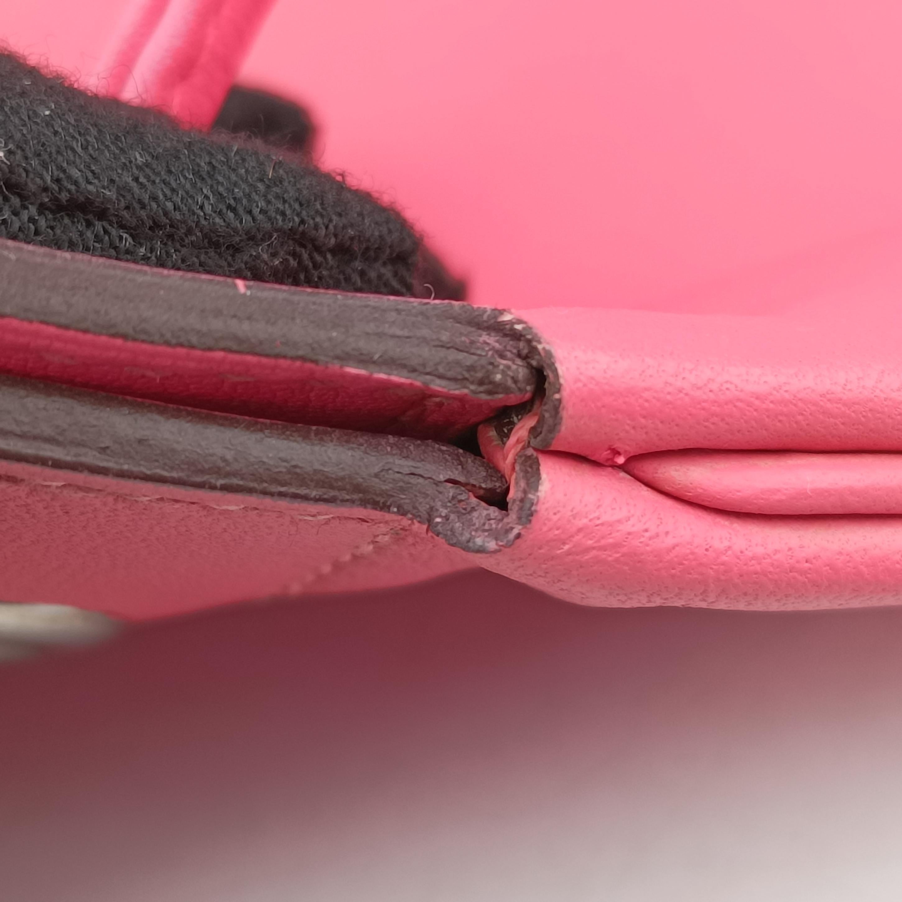 Vintage Hermes Sac Aline mini Pink lambskin  shoulderbag | stylenewstar