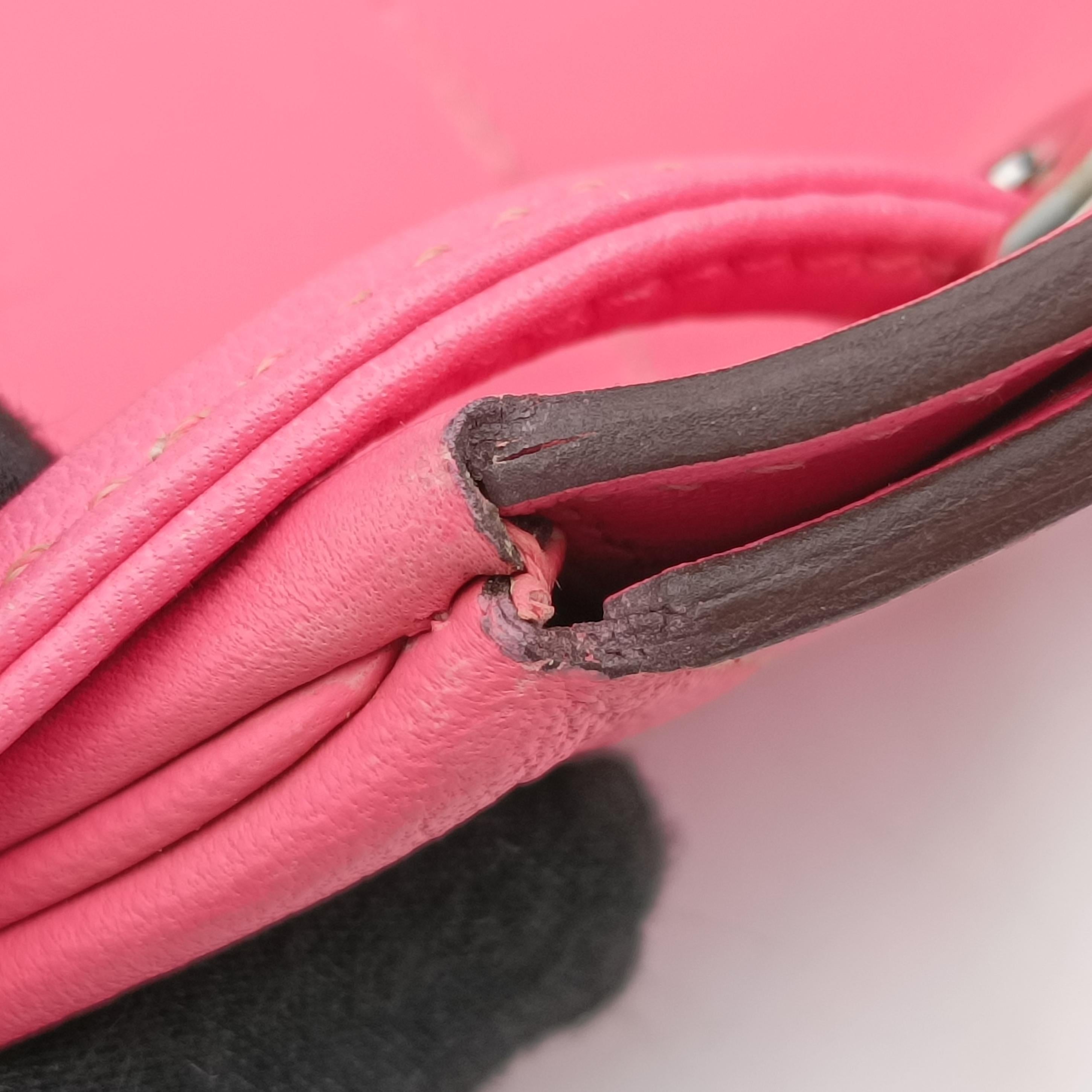 Vintage Hermes Sac Aline mini Pink lambskin  shoulderbag | stylenewstar