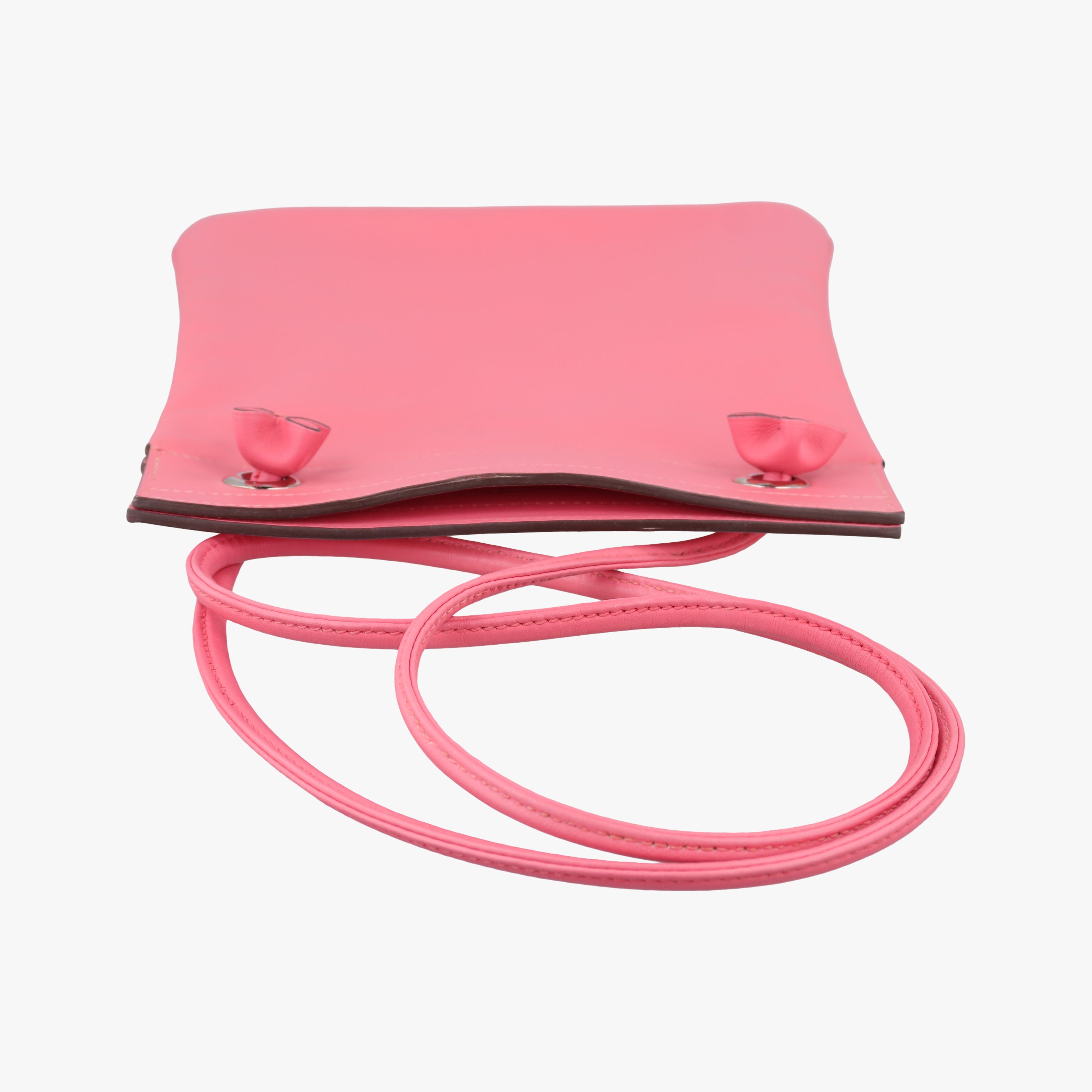 Vintage Hermes Sac Aline mini Pink lambskin  shoulderbag | stylenewstar